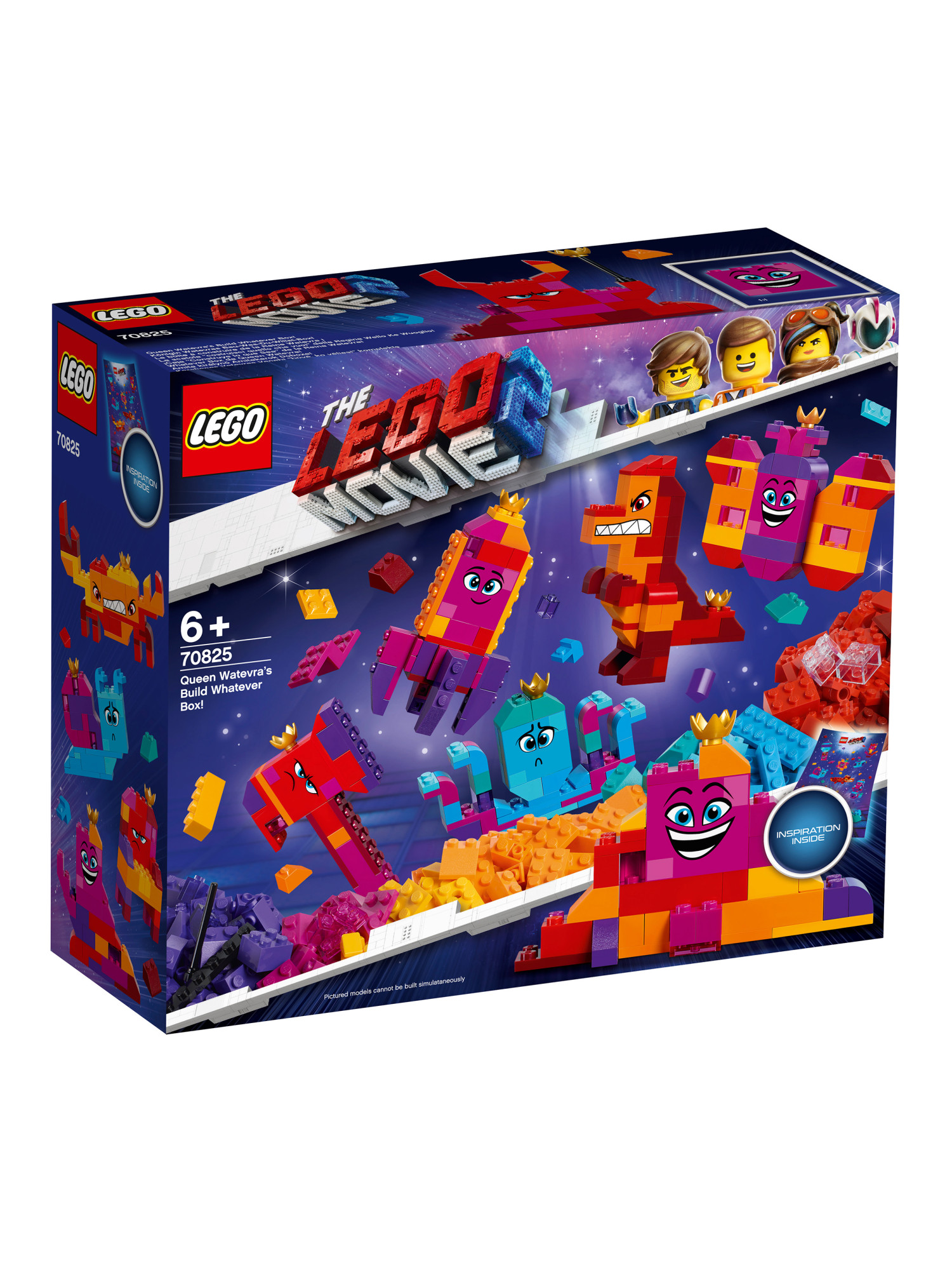 Конструктор LEGO Movie 2 Шкатулка королевы Многолики 455 дет. - фото 1
