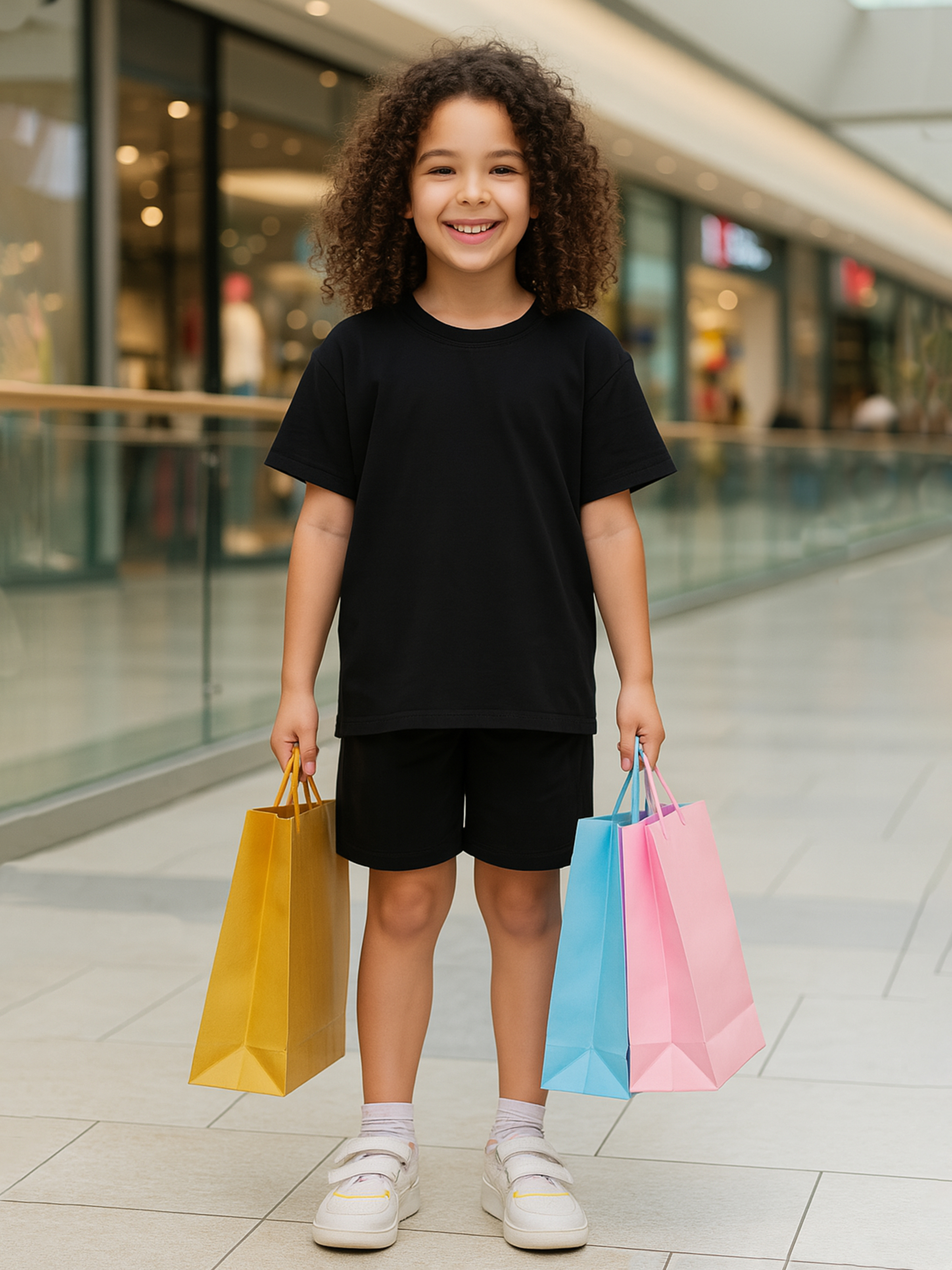 Футболка и шорты Утенок 7067 черный - фото 4