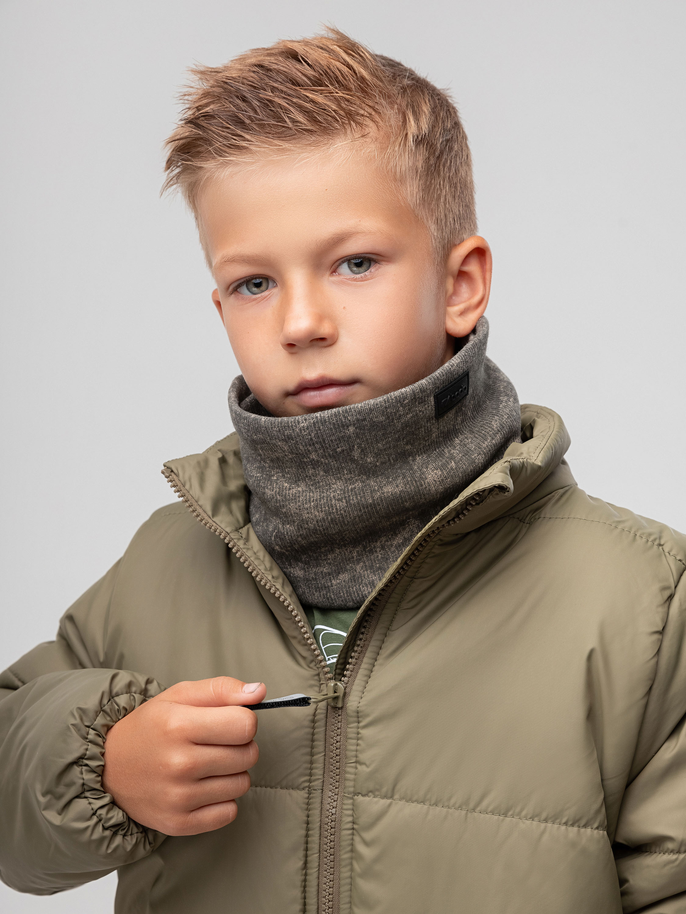 Снуд Bodo 12-131M_светлый хаки - фото 1