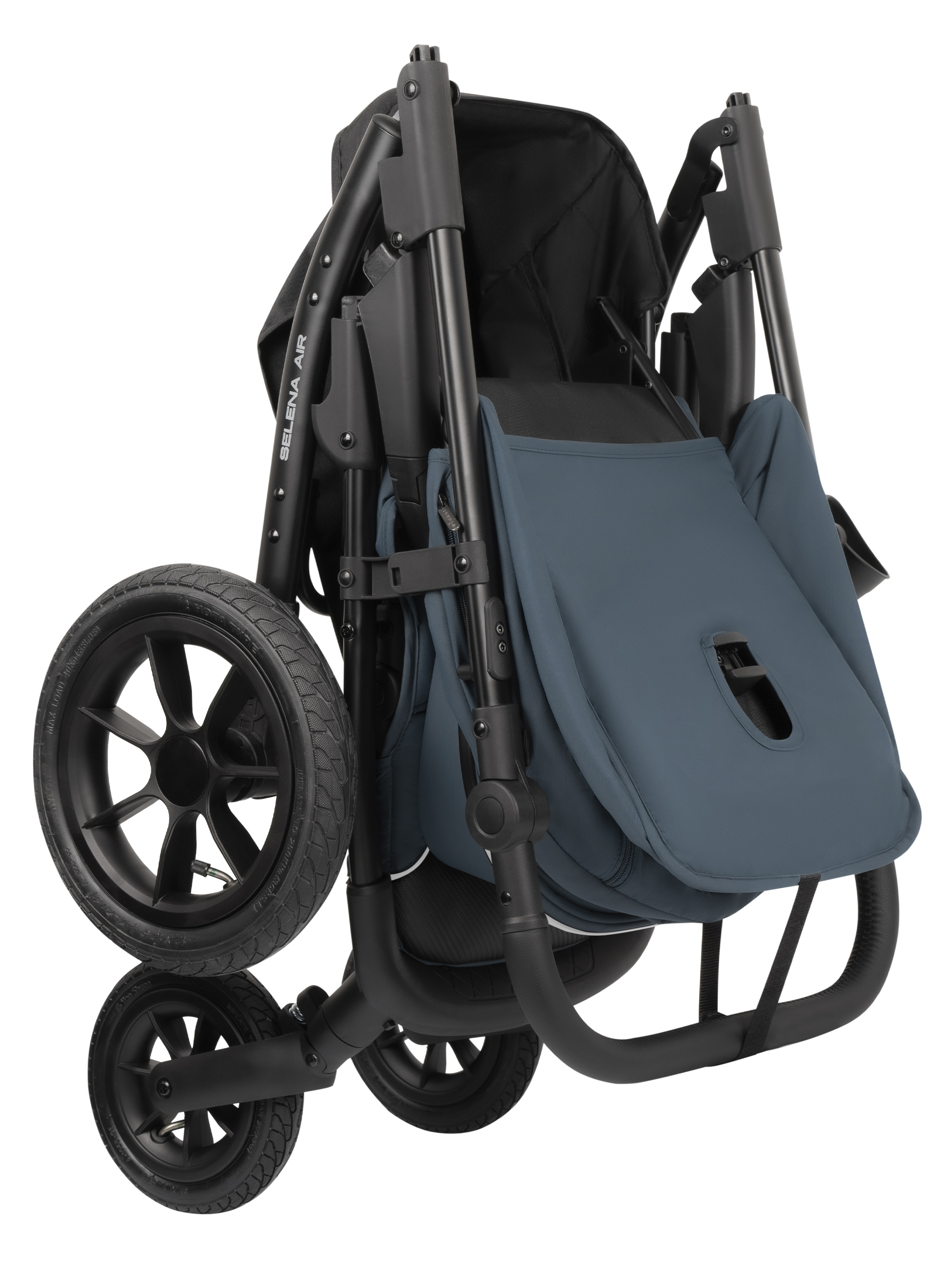 Коляска прогулочная JOVOLA Selena Air new синий - фото 25