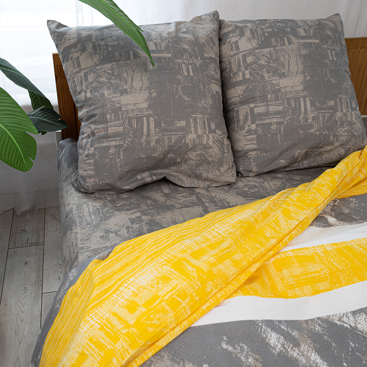 Комплект постельного белья Спал Спалыч Гаста полутораспальный 4 предм. - фото 1