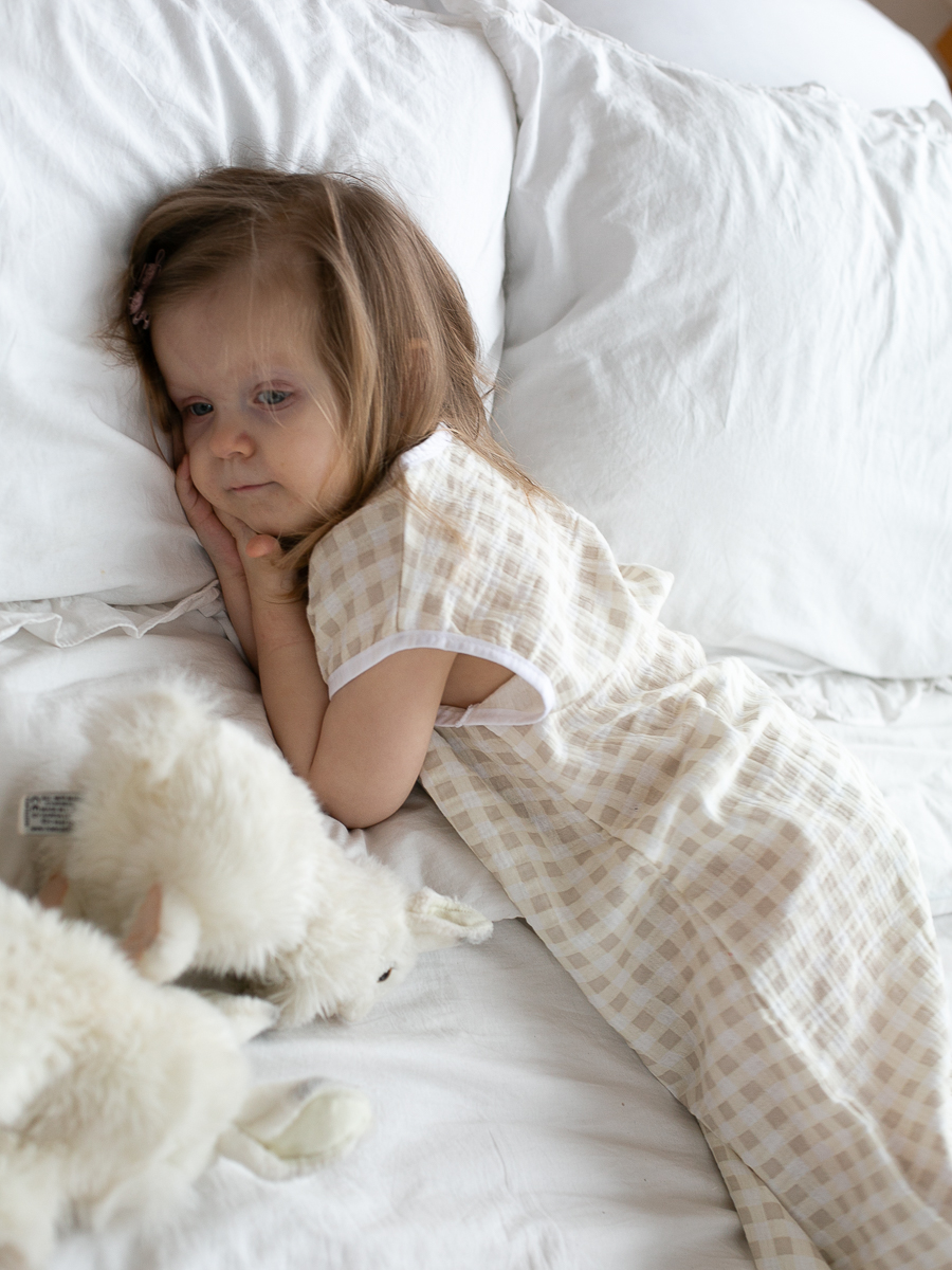 Изображение товара Детский спальный мешок Lemur Studio 41x68 см хлопок для малышей 0-6 мес