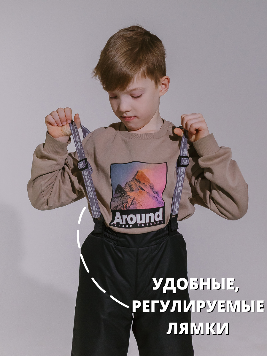 Брюки GrandLeo GrL-БрДм-black-104 - фото 4