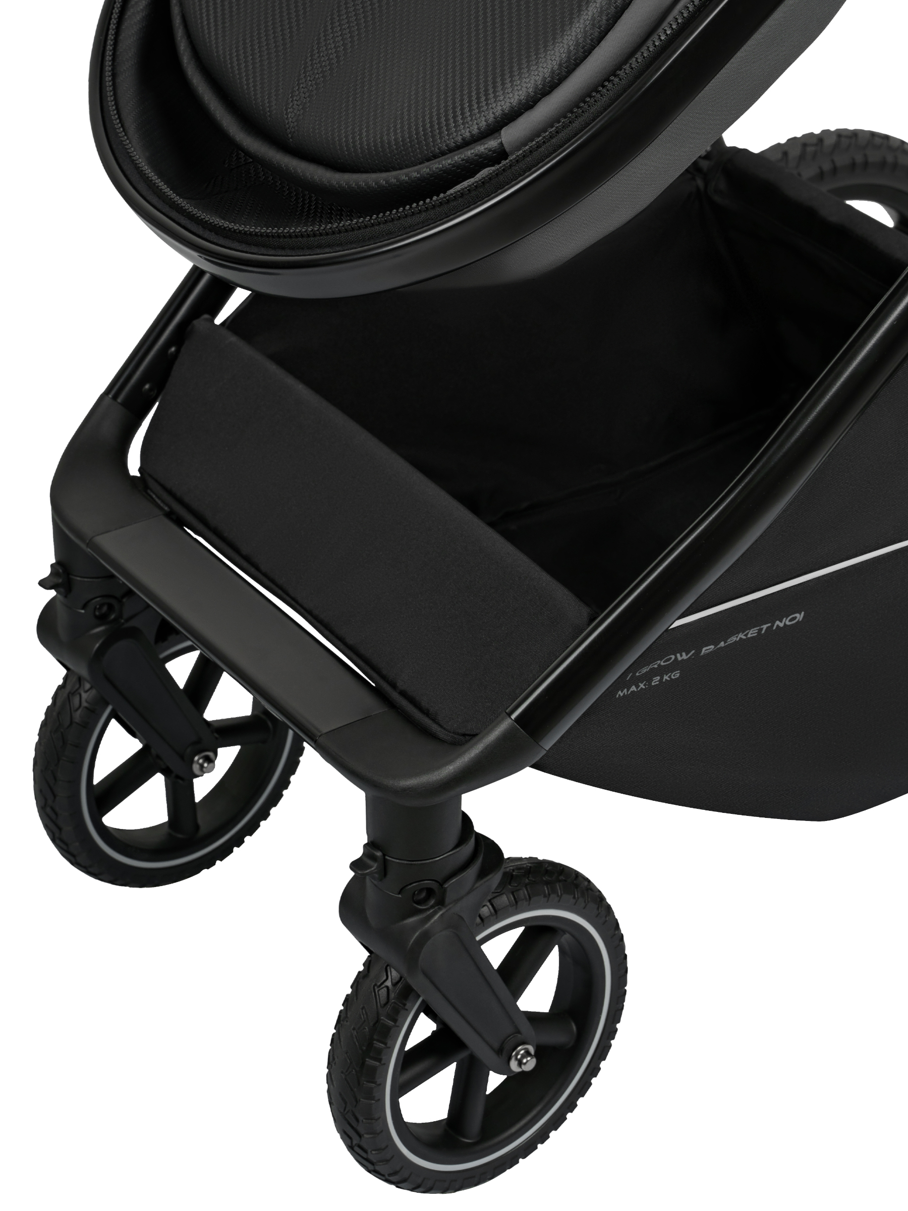 Коляска трансформер JOVOLA Folk+ 3в1 серый - фото 28