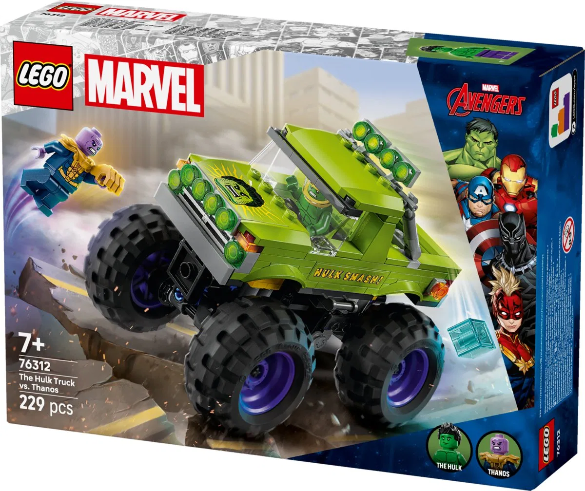 Конструктор LEGO Marvel Super Heroes Монстр-трак Халка 229 дет. - фото 5
