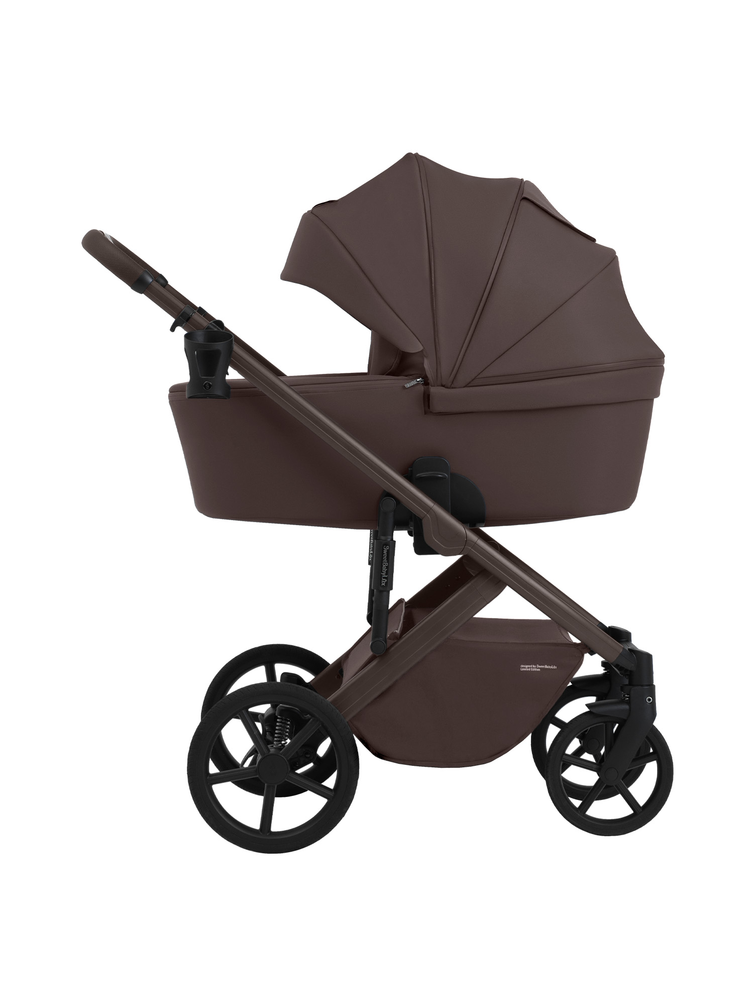 Коляска 2в1 Sweet Baby Dolce Chocolate Brown коричневый - фото 23