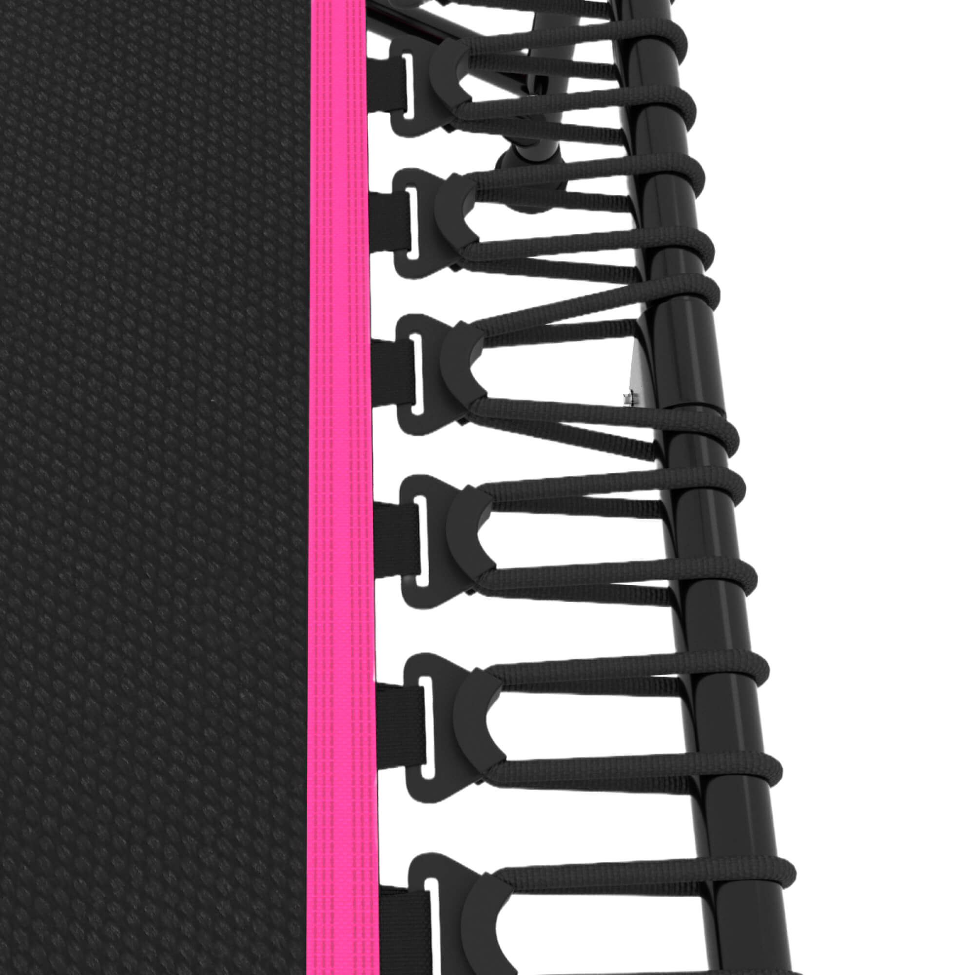 Батут спортивный с ручкой UNIX line Fitness pro pink диаметр 125см до 130 кг счетчик прыжков - фото 21