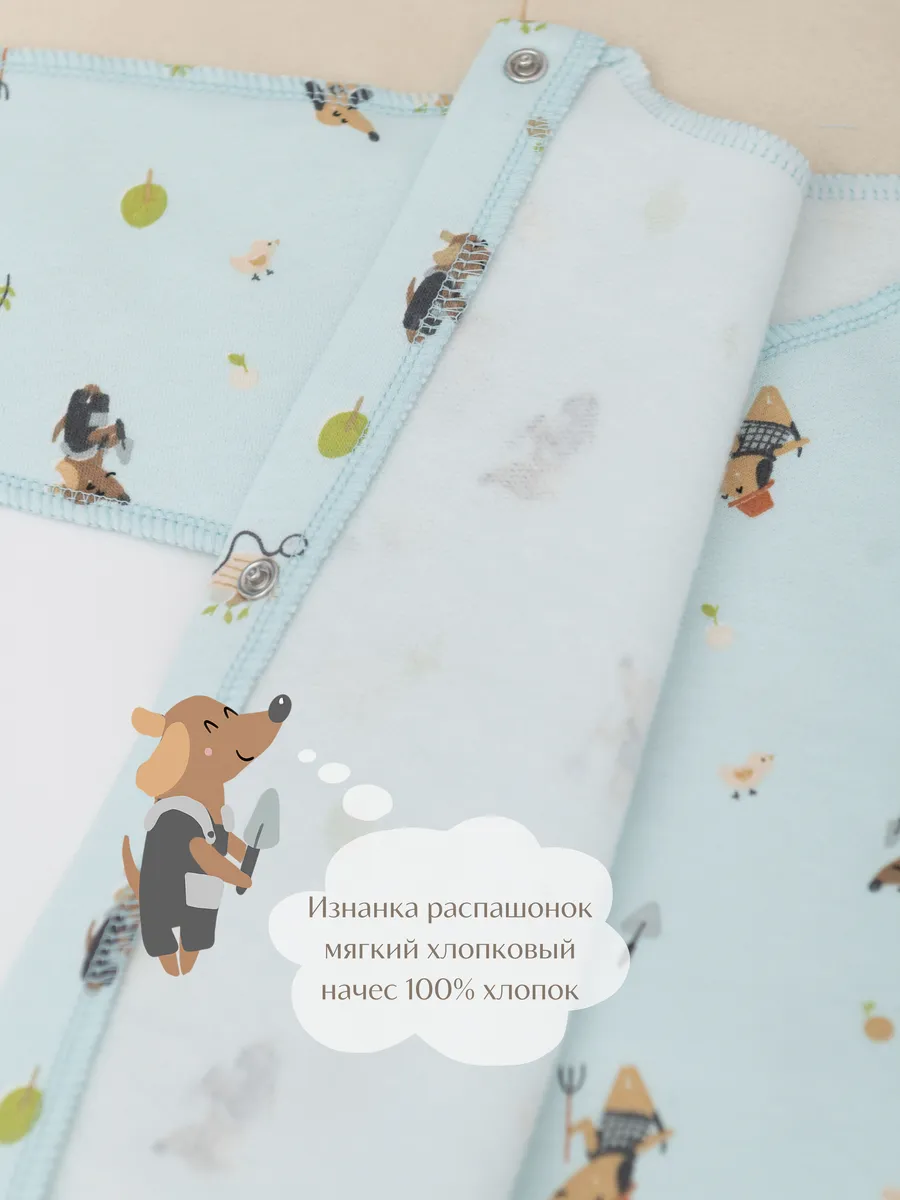 Распашонка 4 шт LESIKIDS 620 - фото 11