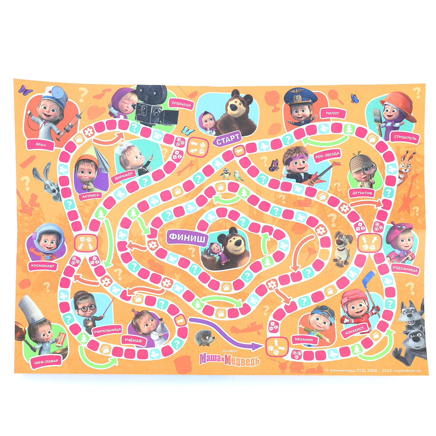 Настольная игра Умные игры Маша и Медведь - фото 3