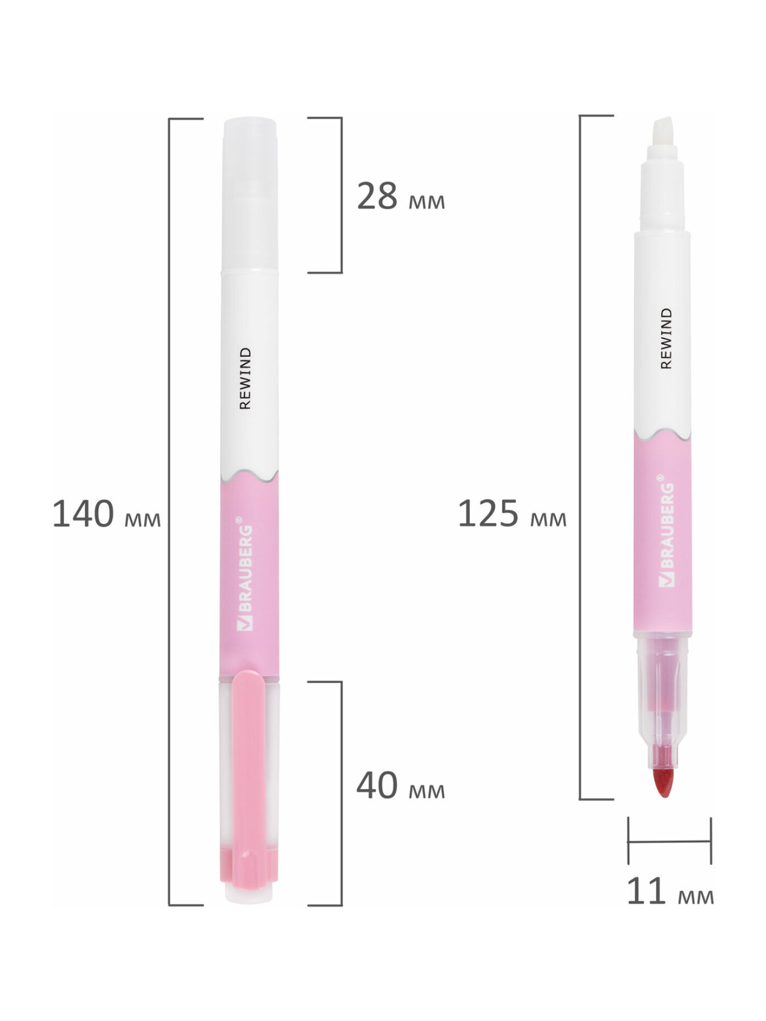 Текстовыделители Brauberg 4 шт. - фото 17