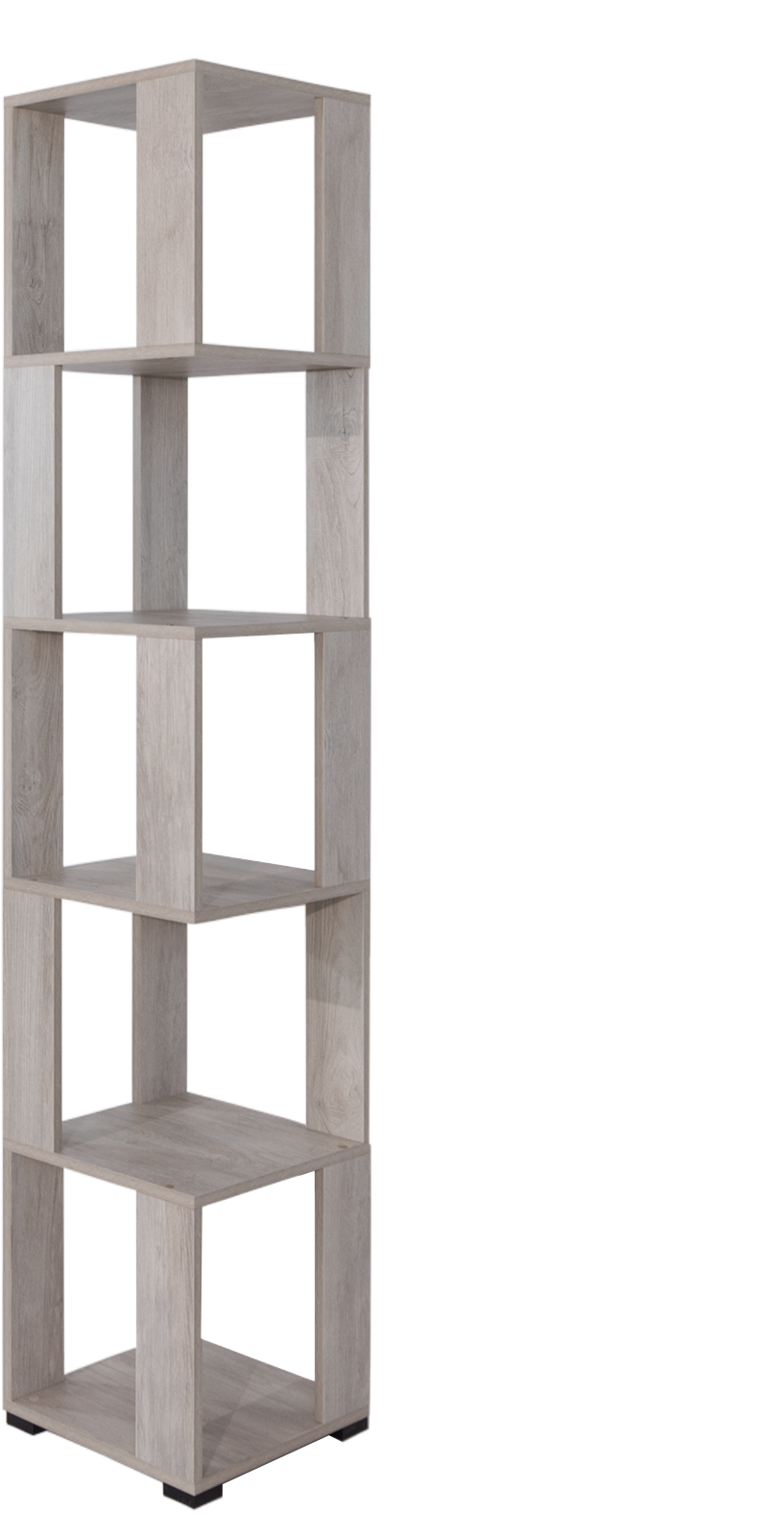 Стеллаж белый Comfort Avenue Инея Ясень белый 4426 179.1х35х35 - фото 3
