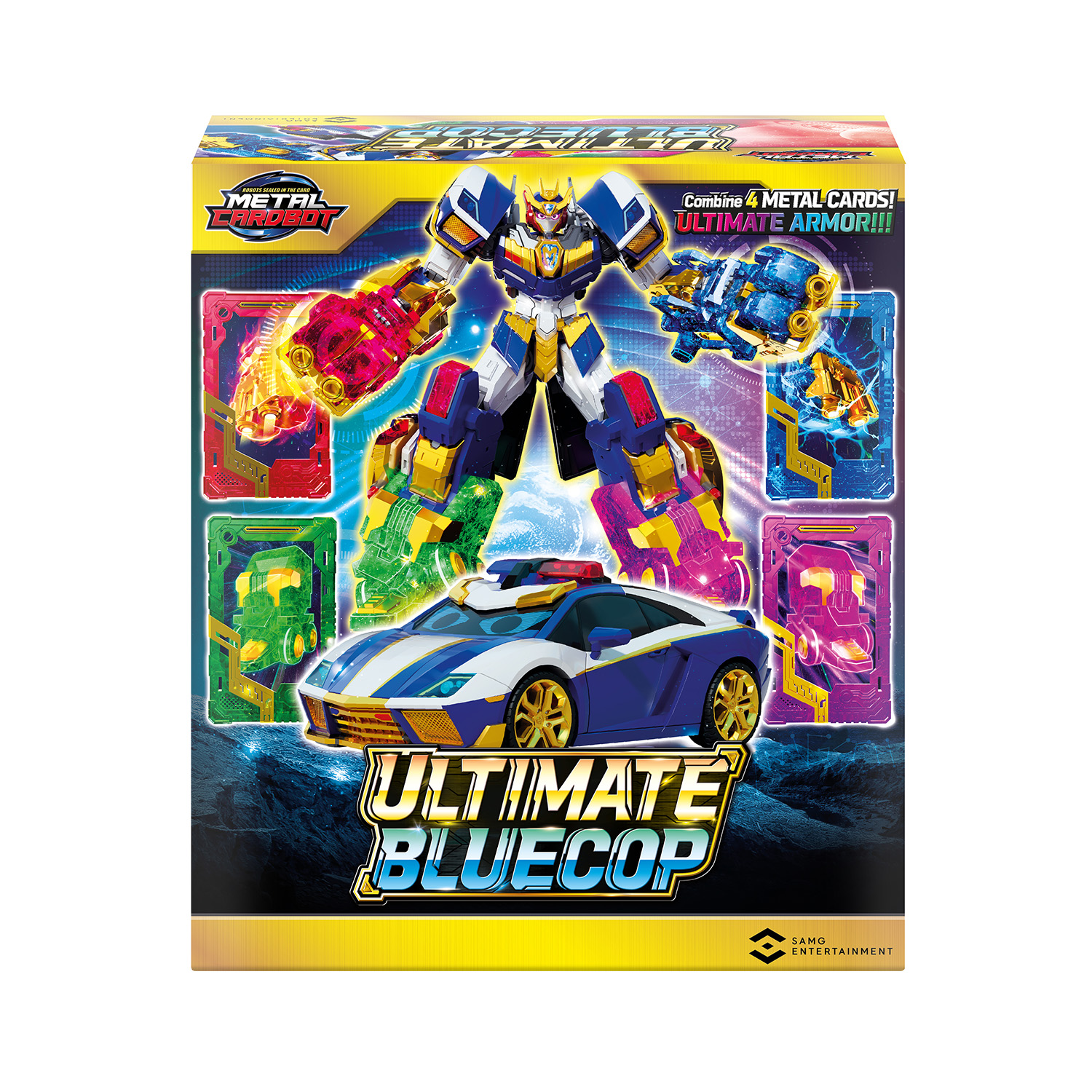 Фигурка METAL-CARDBOT Блю Коп - фото 3
