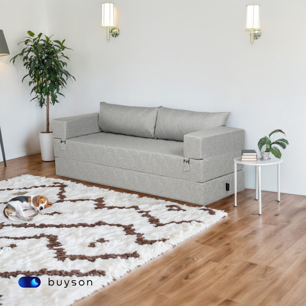 Диван buyson BuyDream Plus серый - фото 18