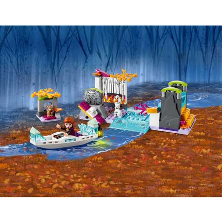 Конструктор LEGO Disney Princess Экспедиция Анны на каноэ блочный
