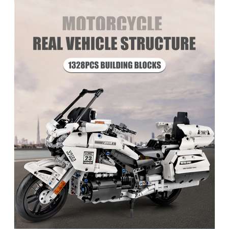 Конструктор Mould King Мотоцикл Honda Gold Wing блочный