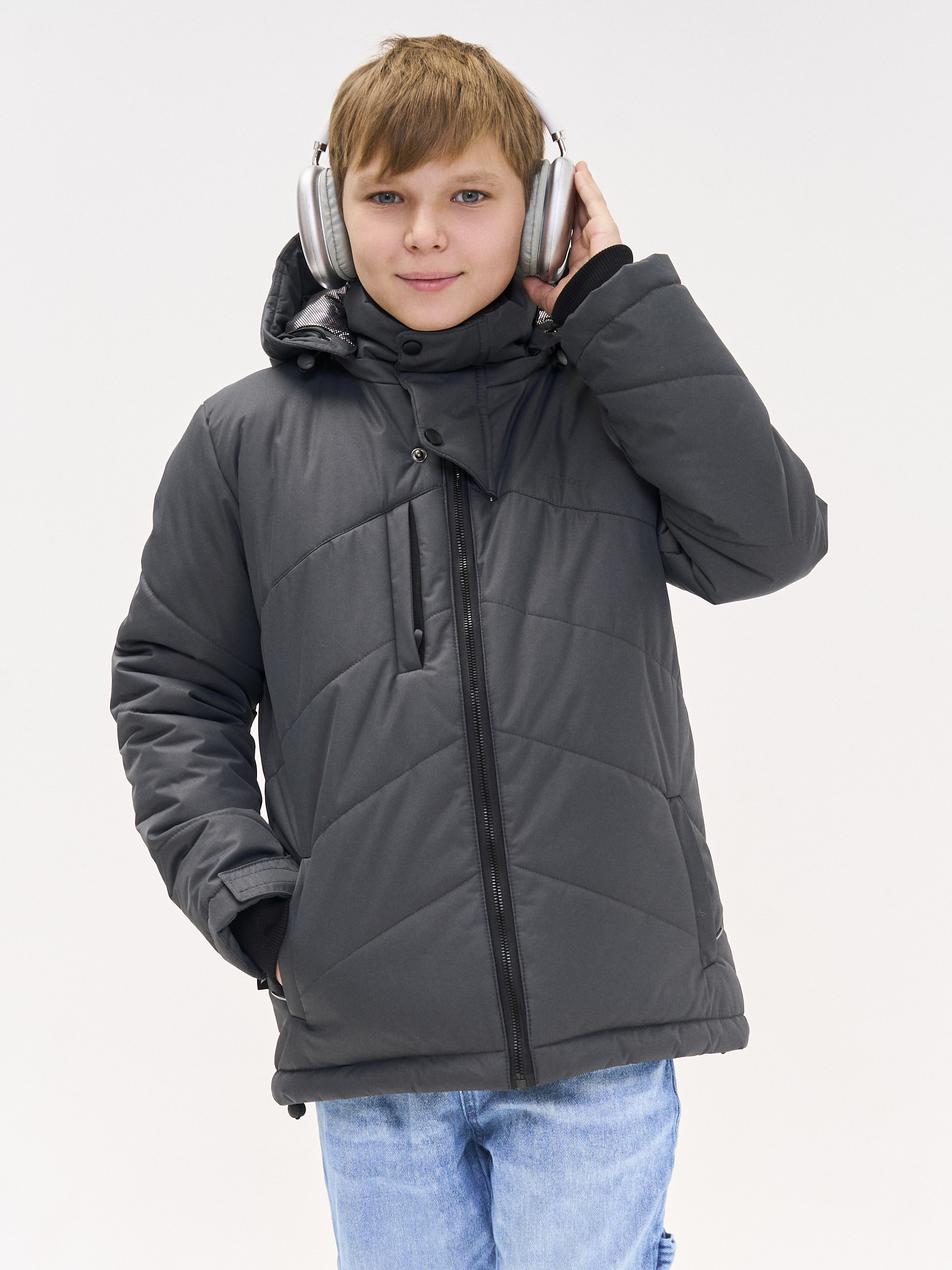 Куртка RODOS М-315/1/темно-серый - фото 1