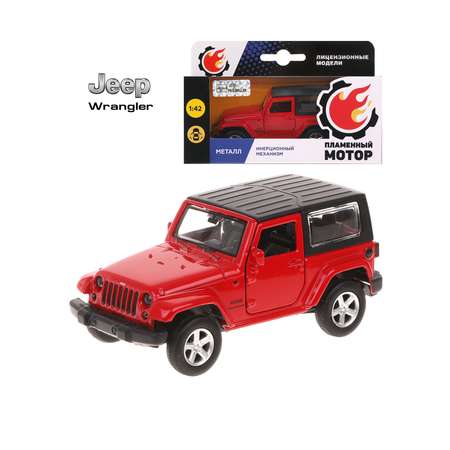 Внедорожник Пламенный мотор Jeep 1:43