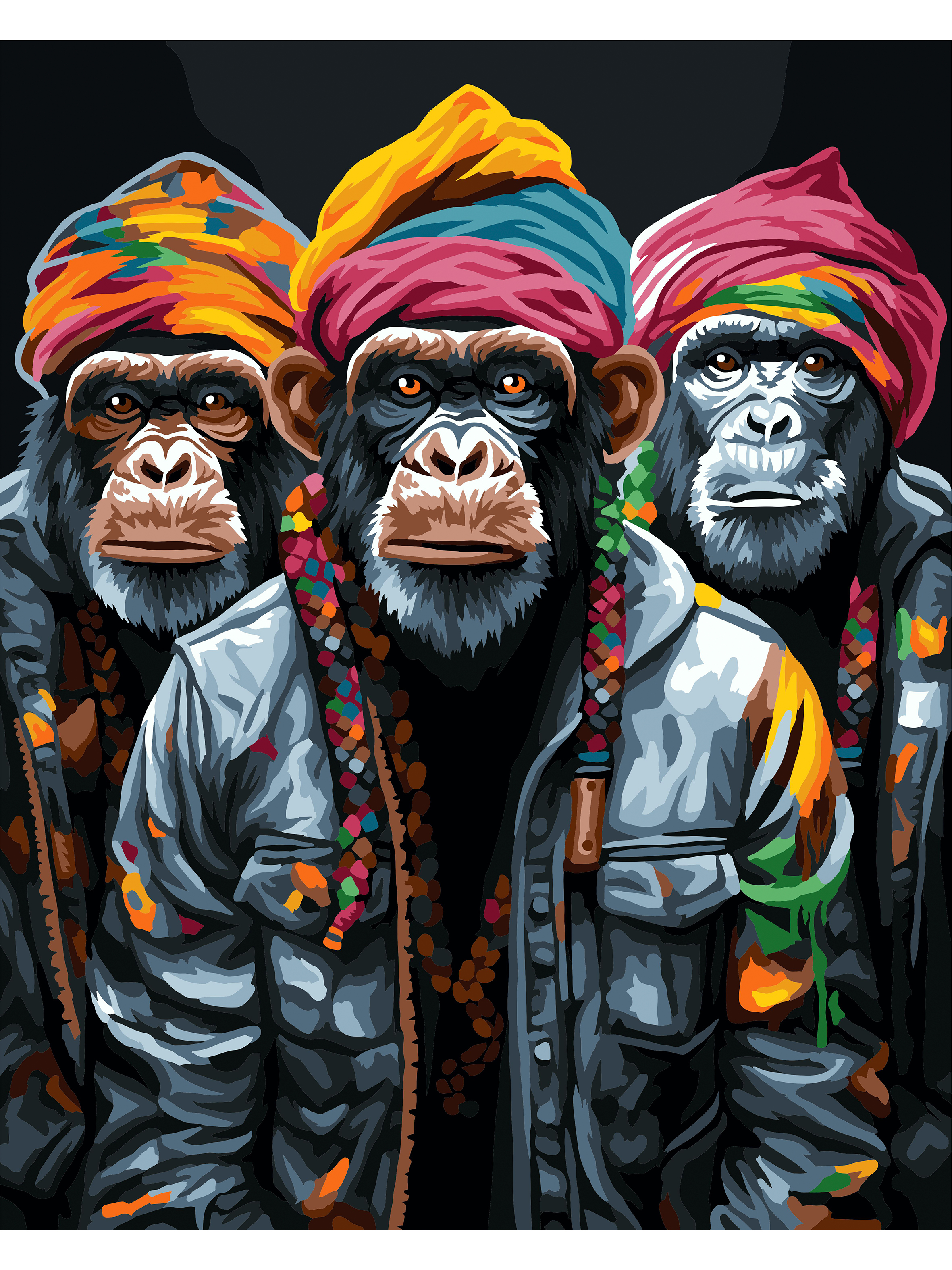 Картина по номерам Art sensation Шедевр8 в ассортименте - фото 1