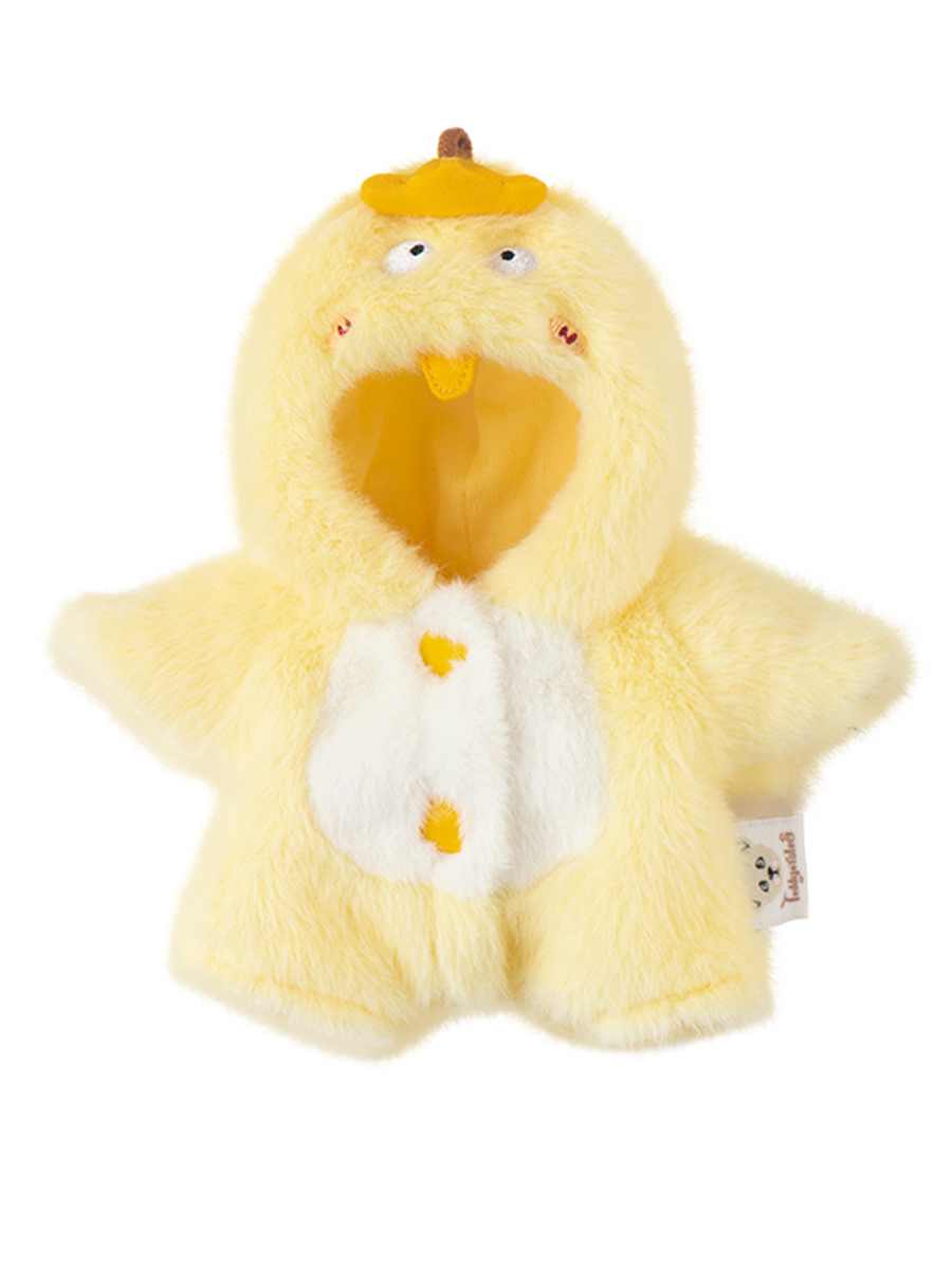 Мягкая игрушка TeddyTales Медведь костюм Цыпленок брелок - фото 3