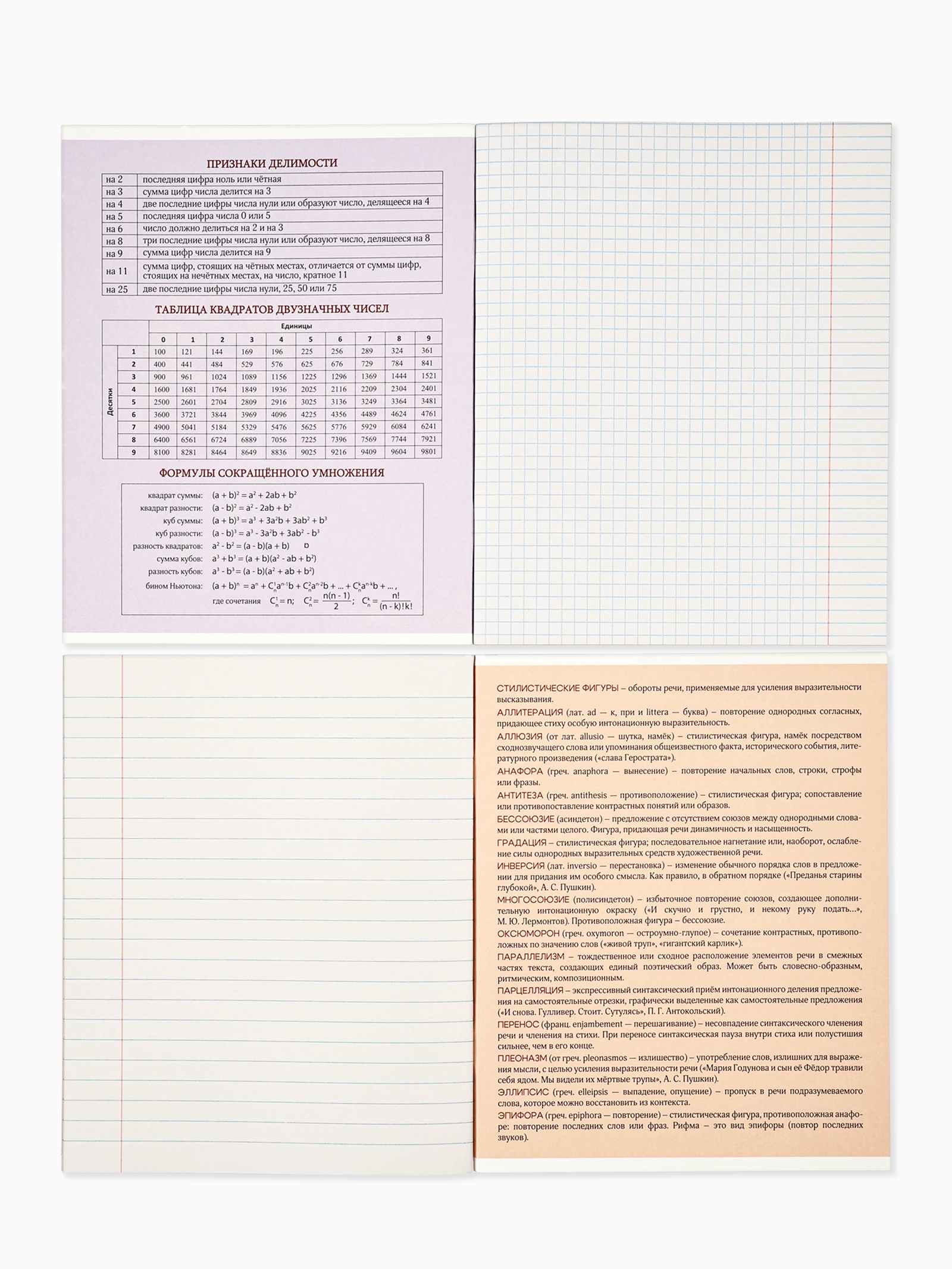 Тетрадь ArtFox STUDY клетка - фото 3