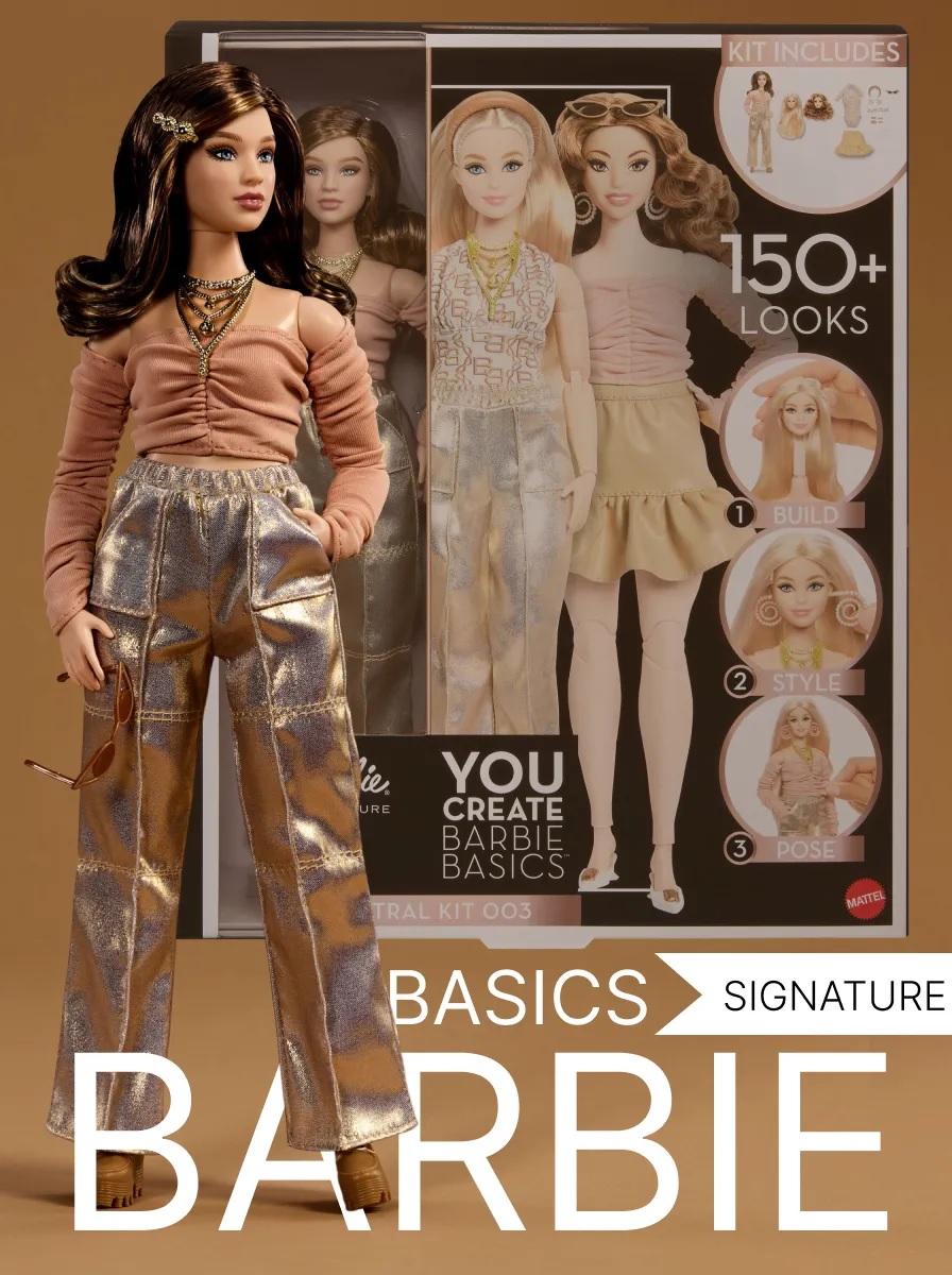 Кукла модельная Barbie Шарнирная JJX37 с аксессуарами высота 28 см JJX37 - фото 1