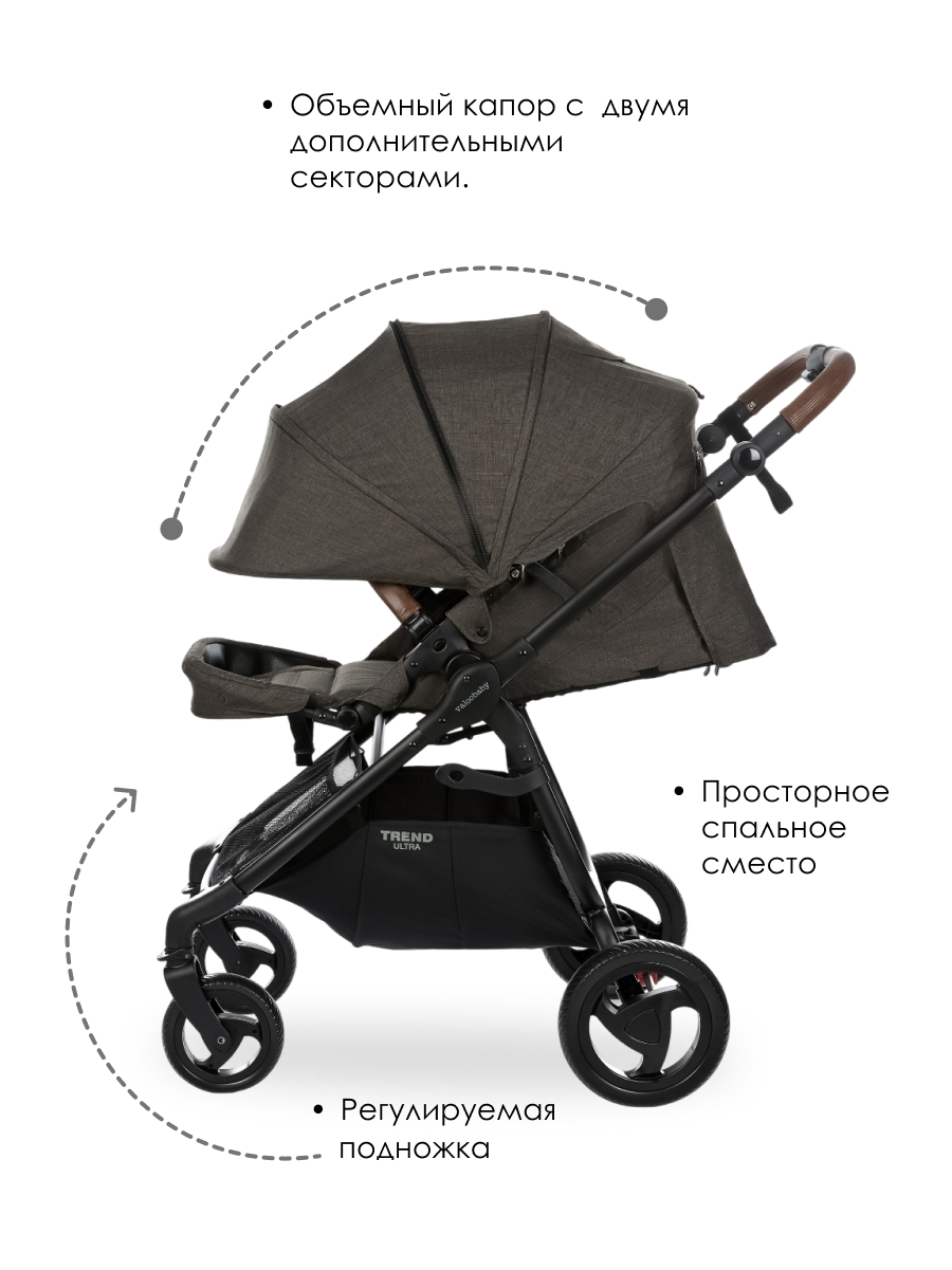 Коляска прогулочная Valco baby Snap 4 Ultra серый - фото 5