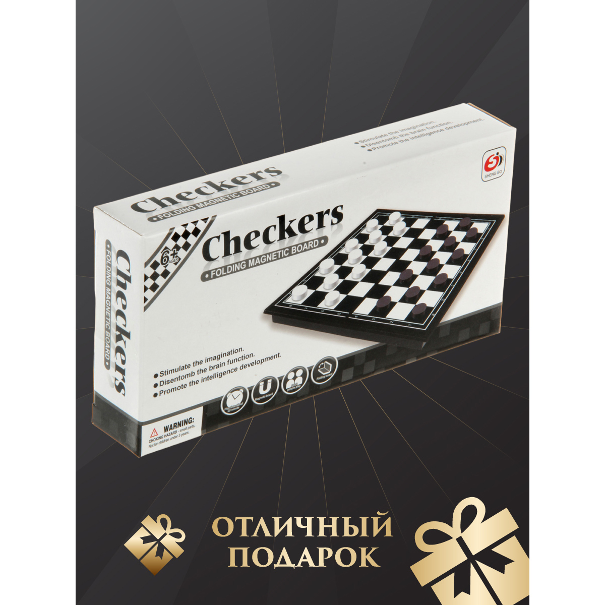 Настольная игра Veld Co Шашки - фото 4