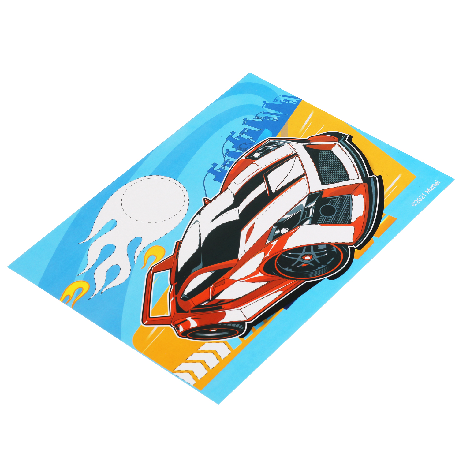 Набор для творчества МультиАРТ Hot Wheels аппликация - фото 4
