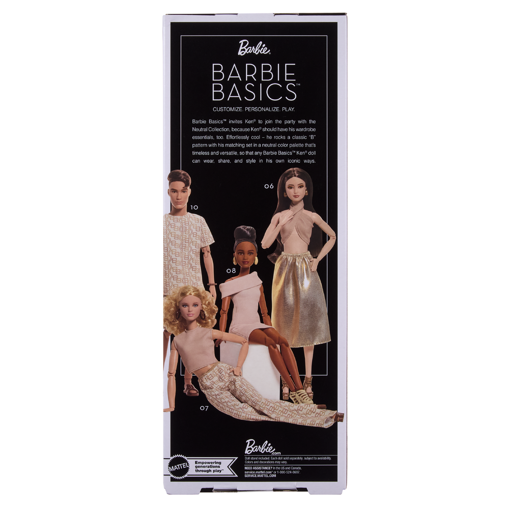 Кукла модельная Barbie Basics Model 10 JJX29 JJX29 - фото 4