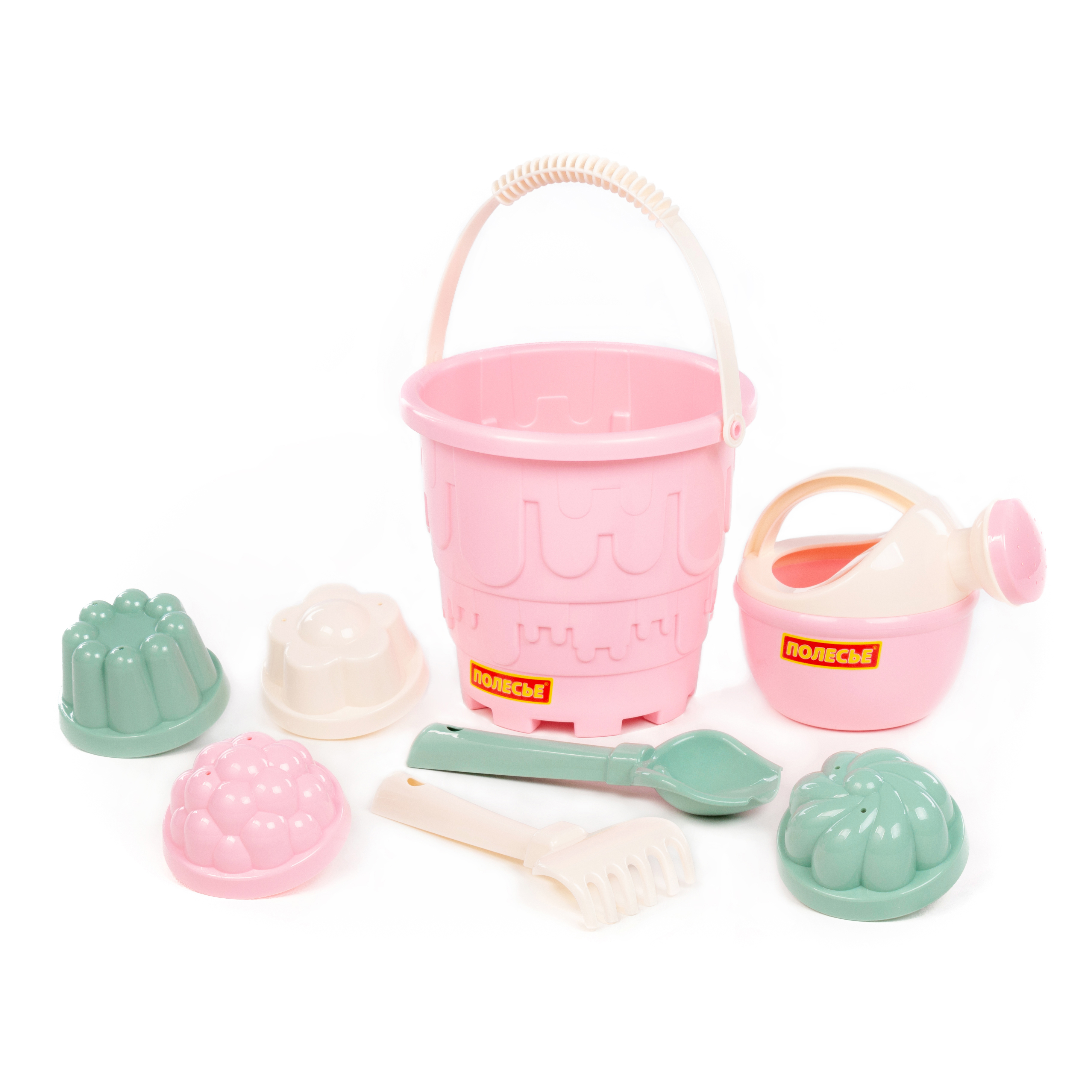 Песочный набор Полесье 8 элементов 1 предм. - фото 1