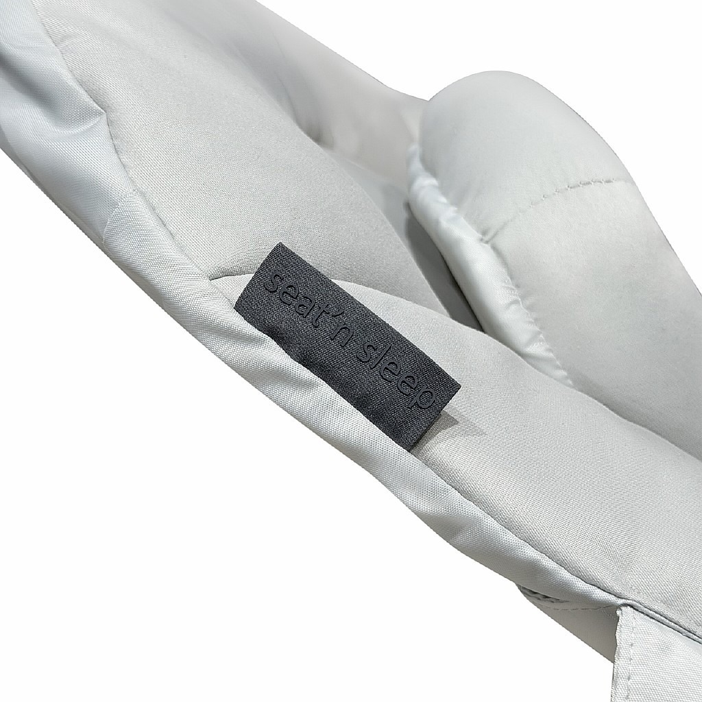 Стульчик для кормления agex Seat’n Sleep серый - фото 16