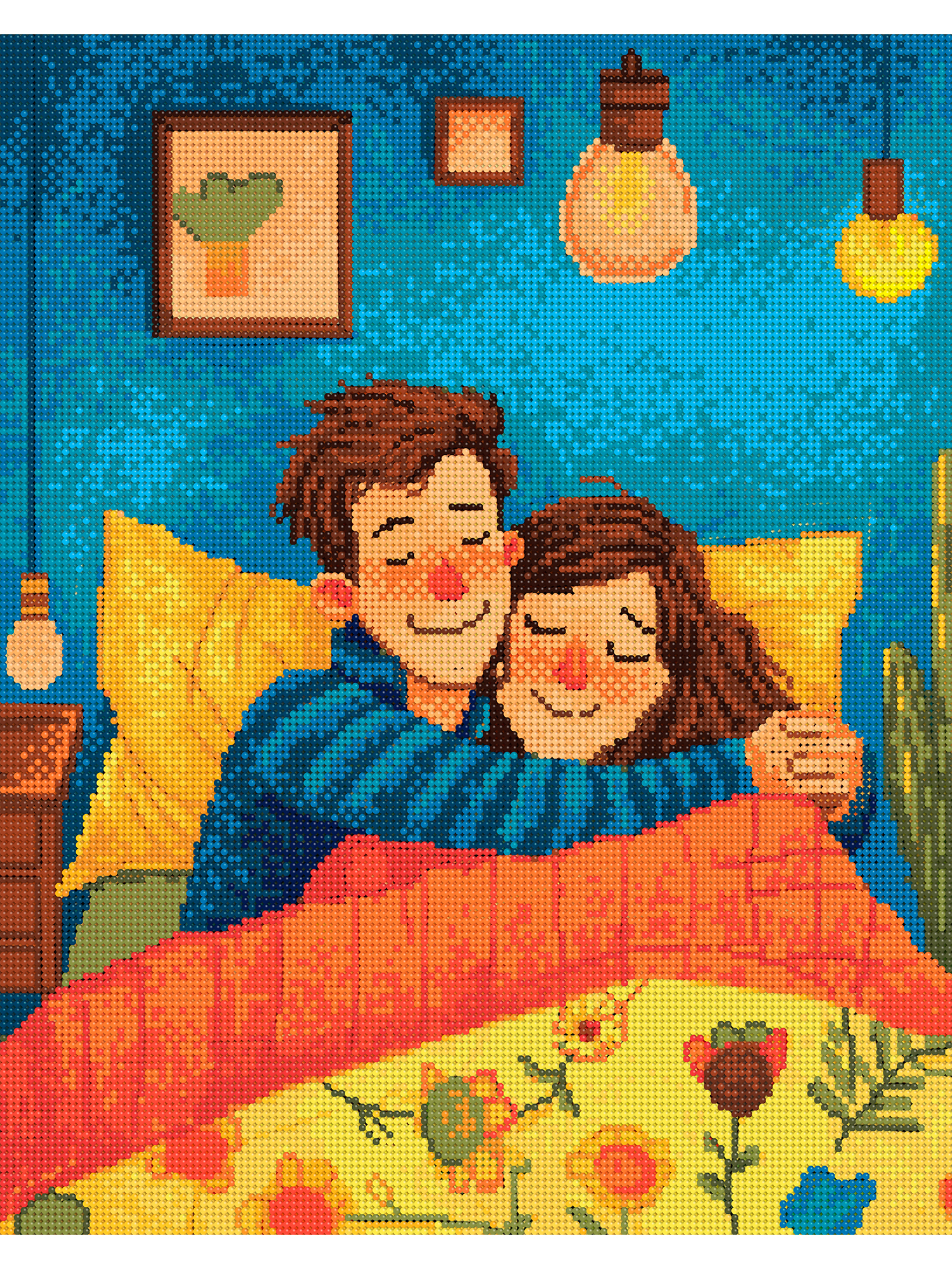 Алмазная мозаика Art on Canvas Домашний уют в ассортименте - фото 2