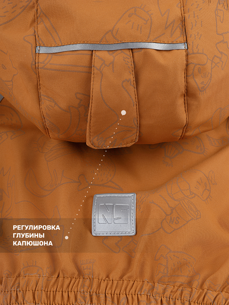 Комбинезон NIKASTYLE 8з1924 кэмел/черный - фото 8