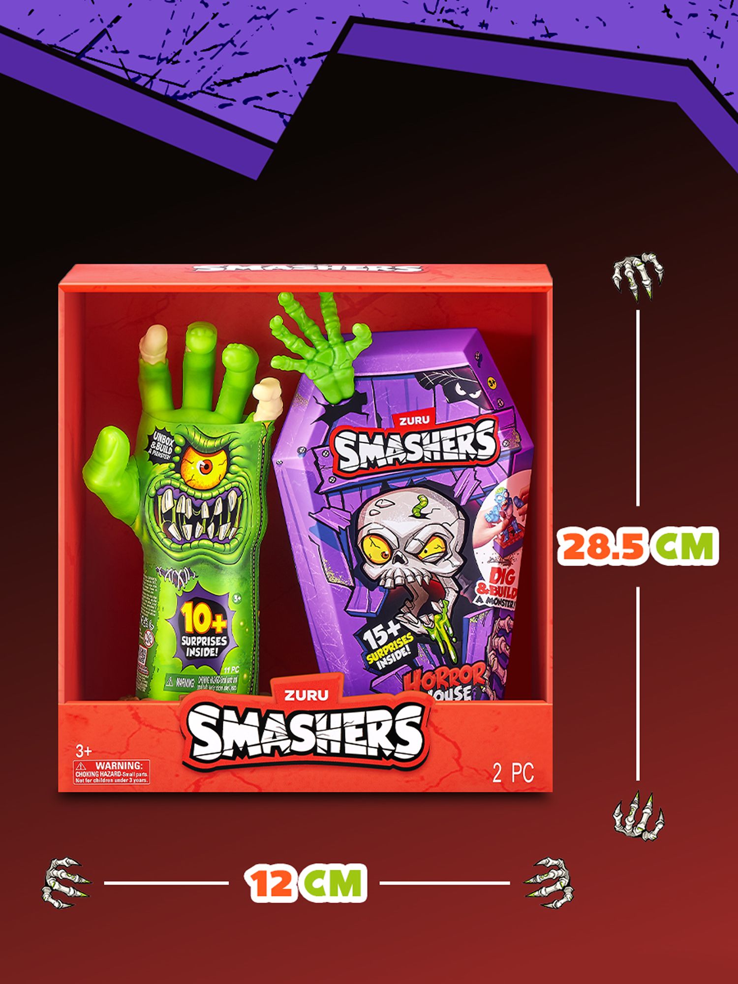 Сборная модель Zuru Smashers Horror House в ассортименте 74150 - фото 3