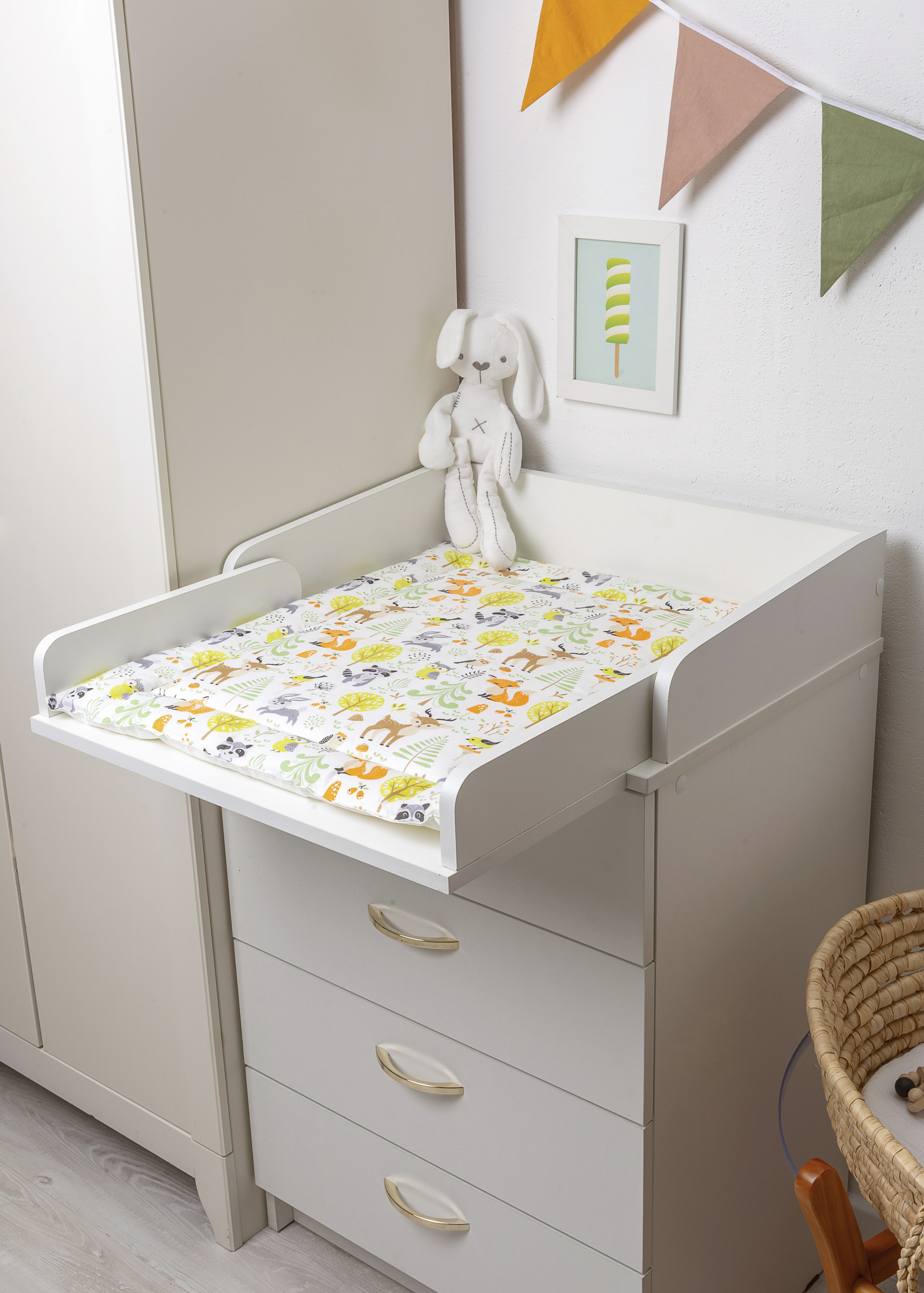 Матрас для пеленания БОНЯМ двухсторонний - фото 7