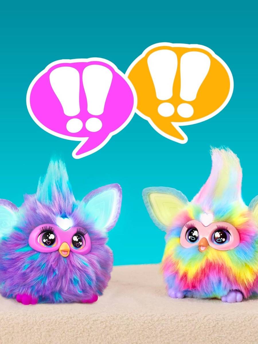Мягкая игрушка Hasbro Furby Ферби радужный робот - фото 10