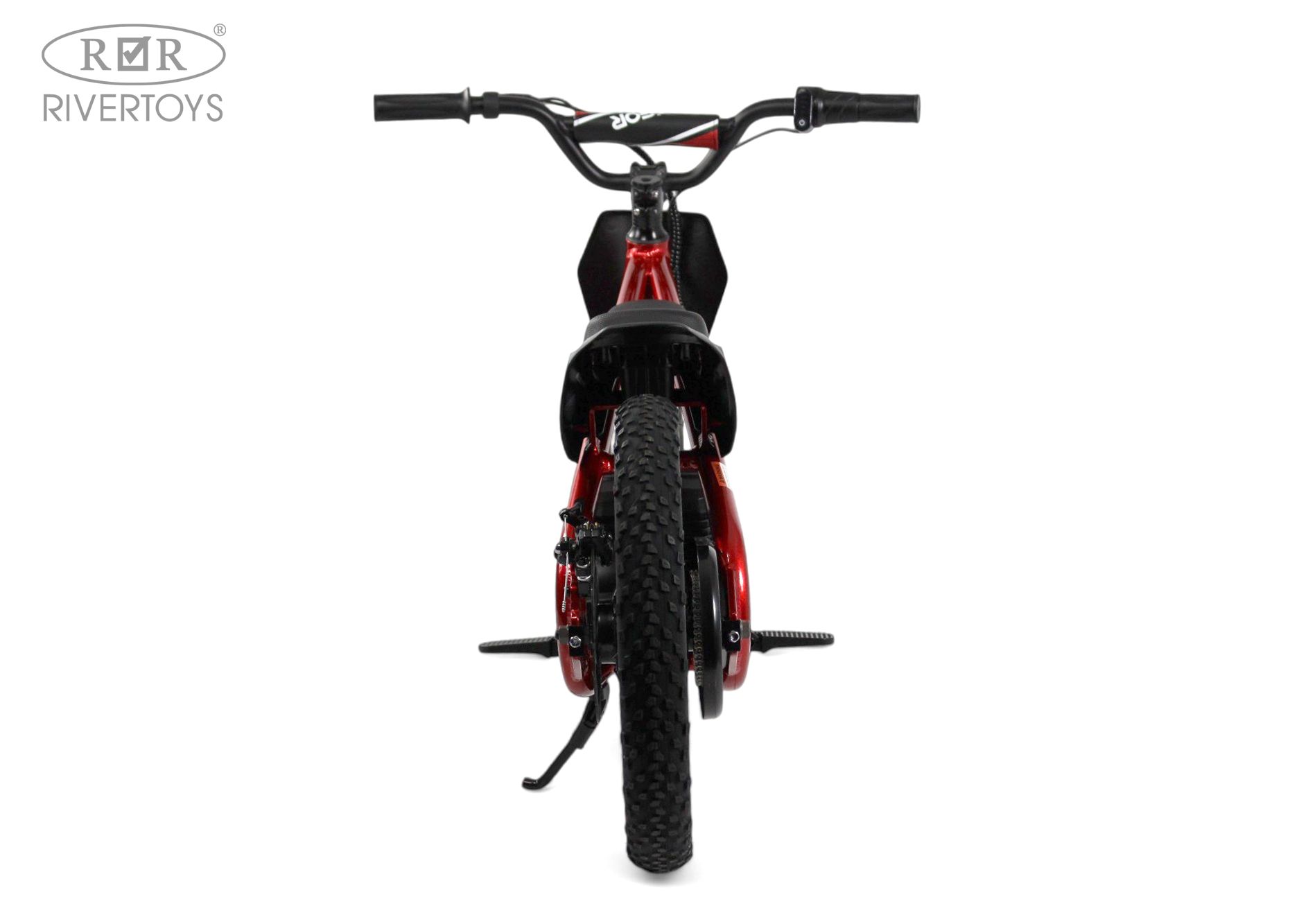 Электромотоцикл RIVERTOYS A001AA-MOTO-RED - фото 4
