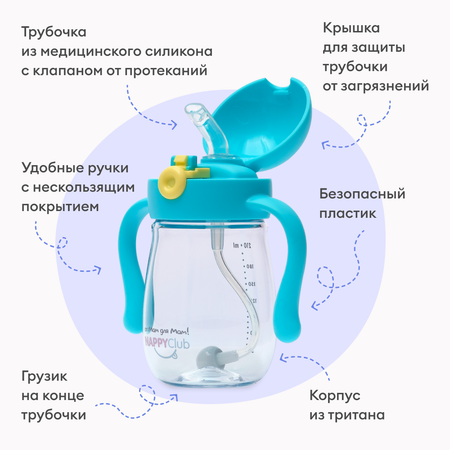 Поильник NappyClub 210 мл