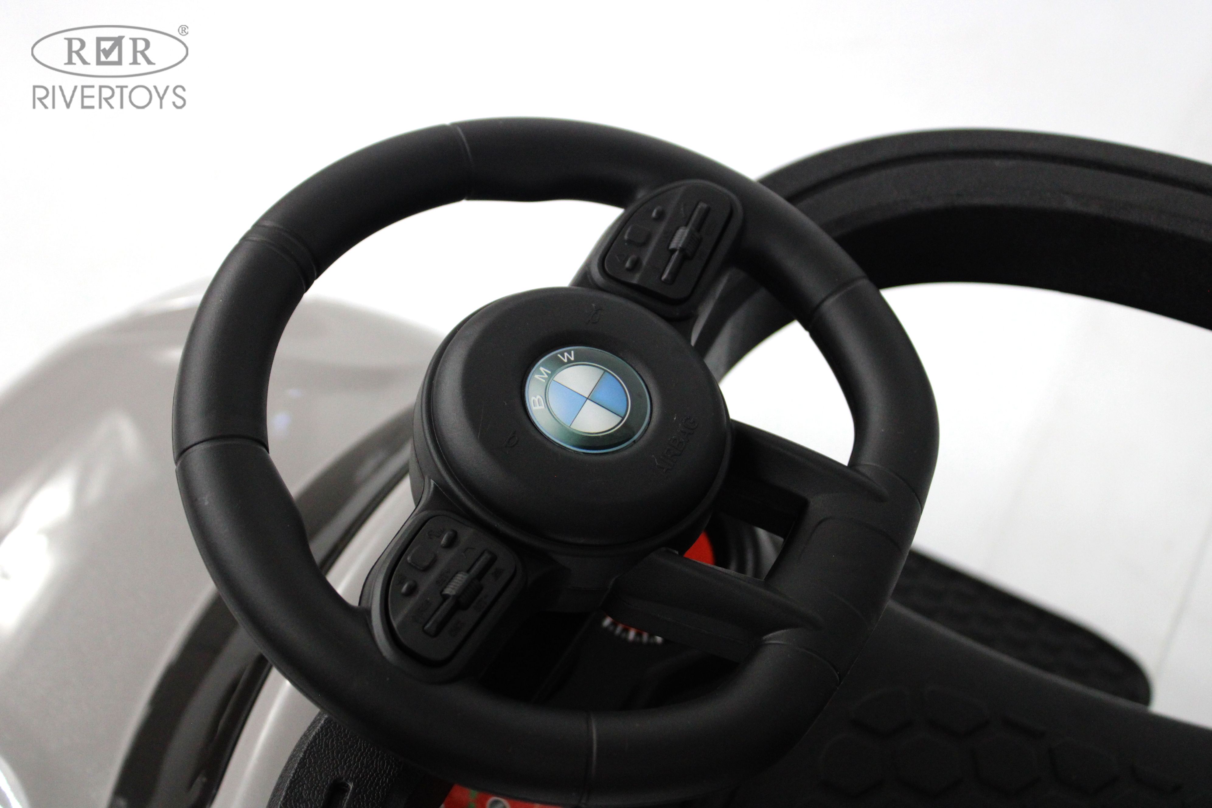 Каталка RIVERTOYS Z005ZZ-B-GREY серый - фото 17