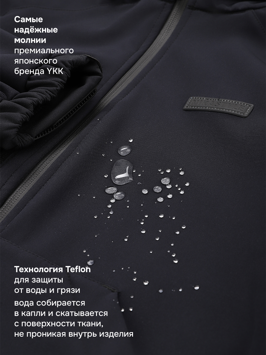 Ветровка NIKASTYLE 4л15626 черный - фото 6
