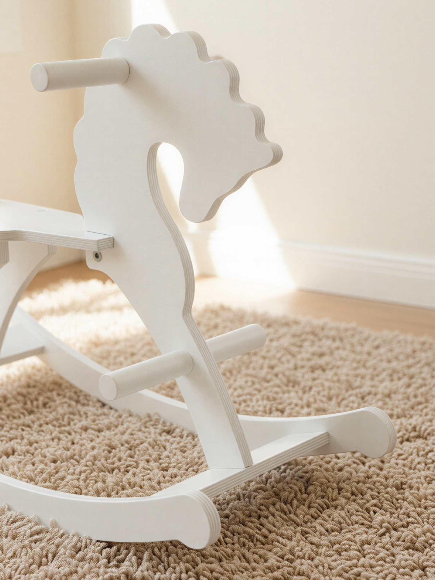 Качалка PAPPADO Лошадка белый - фото 9