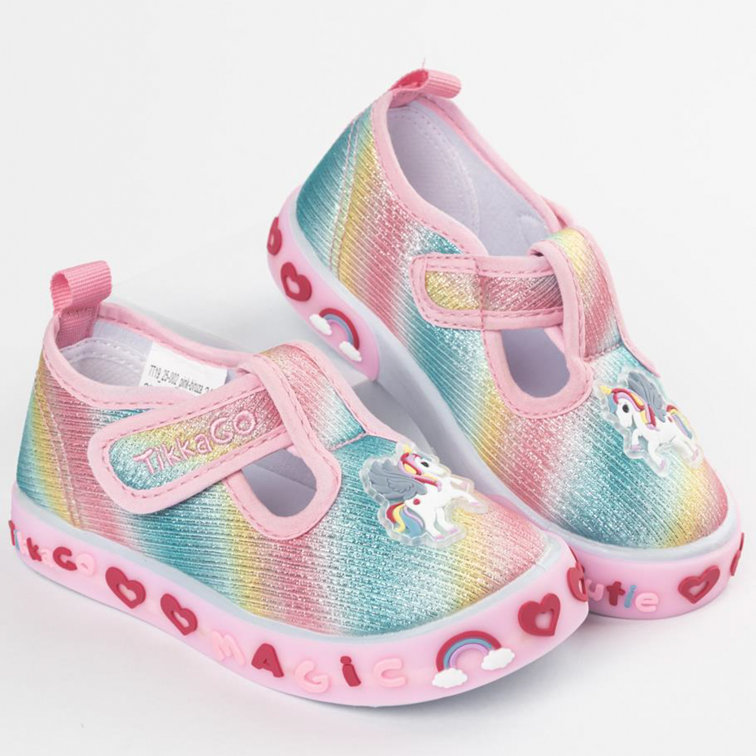 Сандалии TikkaGo 7T19_25-002_pink-biruza - фото 1