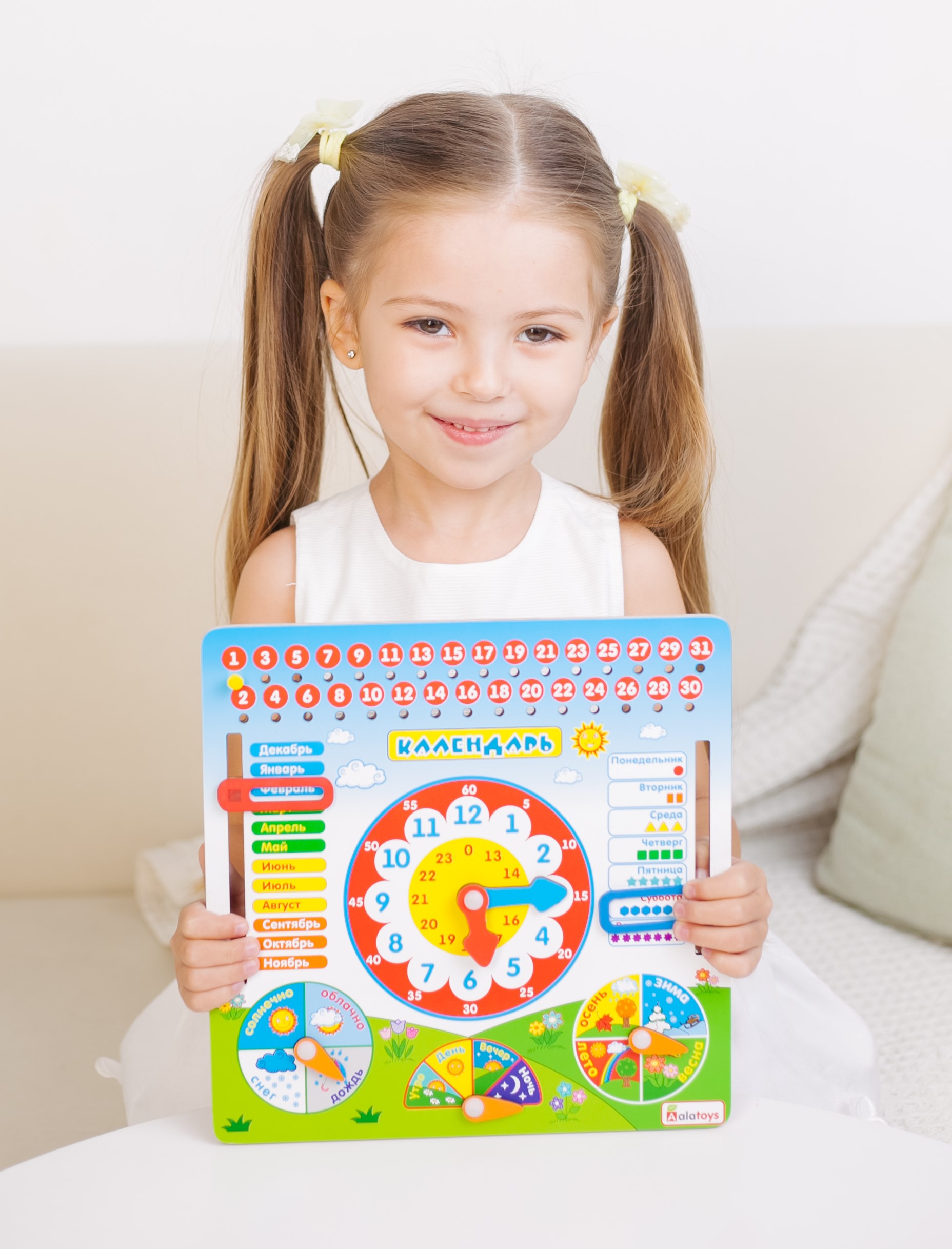 Игрушка Alatoys бизиборд Монтессори в ассортименте - фото 18