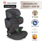 Автокресло Be Cool Foldy Isofix 2/3 (15-36 кг) серый