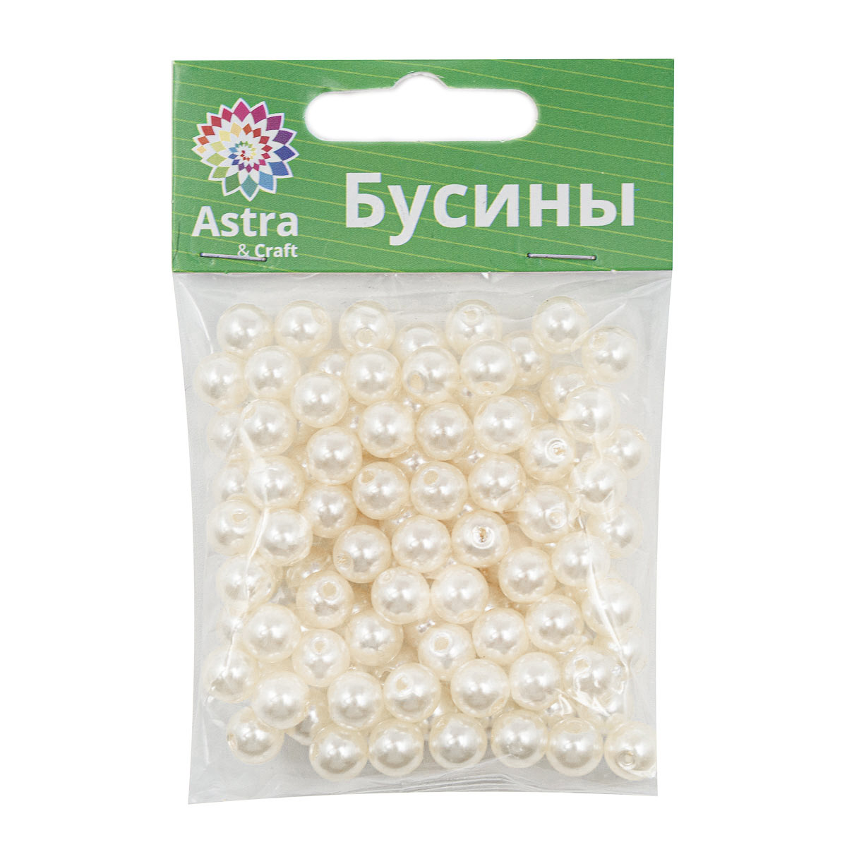 Набор для творчества Astra Craft бусины 8 мм 25 г круглые - фото 5