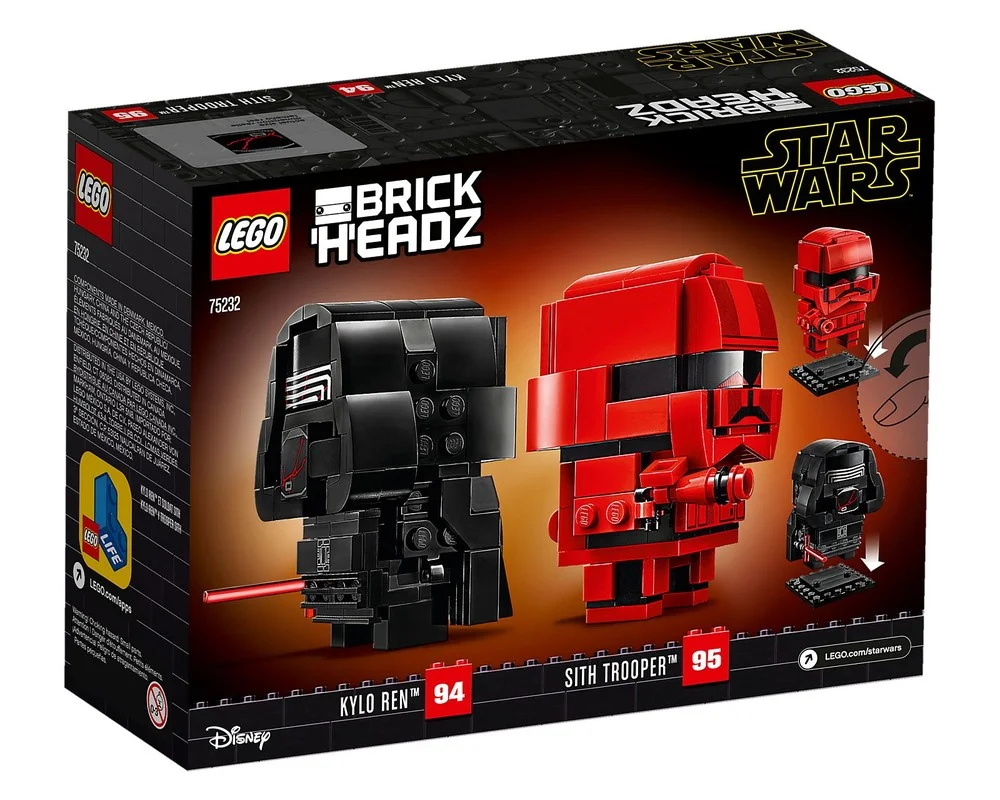 Конструктор LEGO BrickHeadz 75232 240 дет. - фото 6