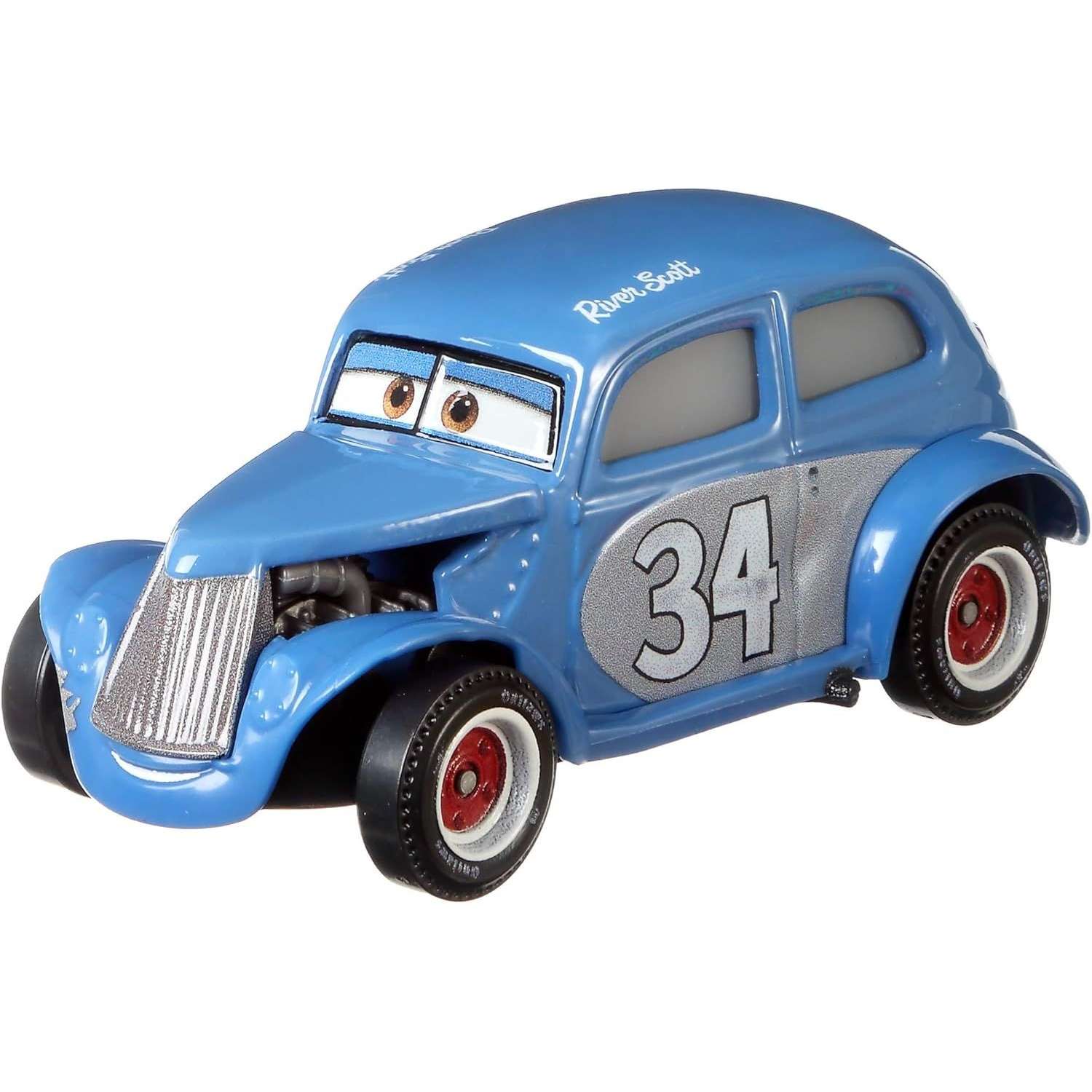 Машинка Cars Герои мультфильмов коллекционная Ривер Скотт FLM34 DXV29/FLM34 - фото 1