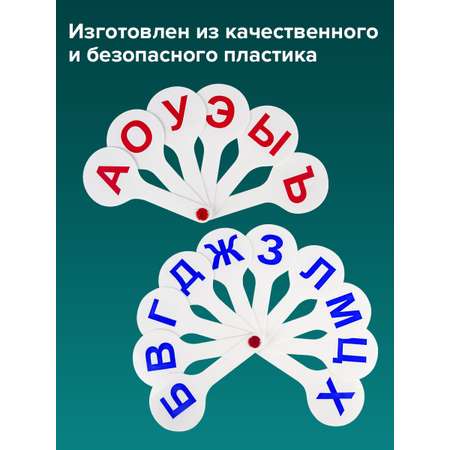 Касса-веер Пифагор Гласные Согласные Цифры
