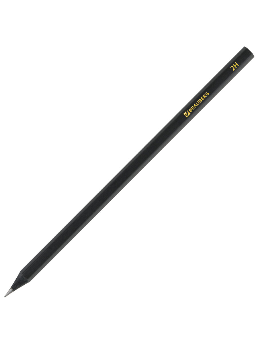 Карандаши чернографитные Brauberg 12 шт. - фото 9