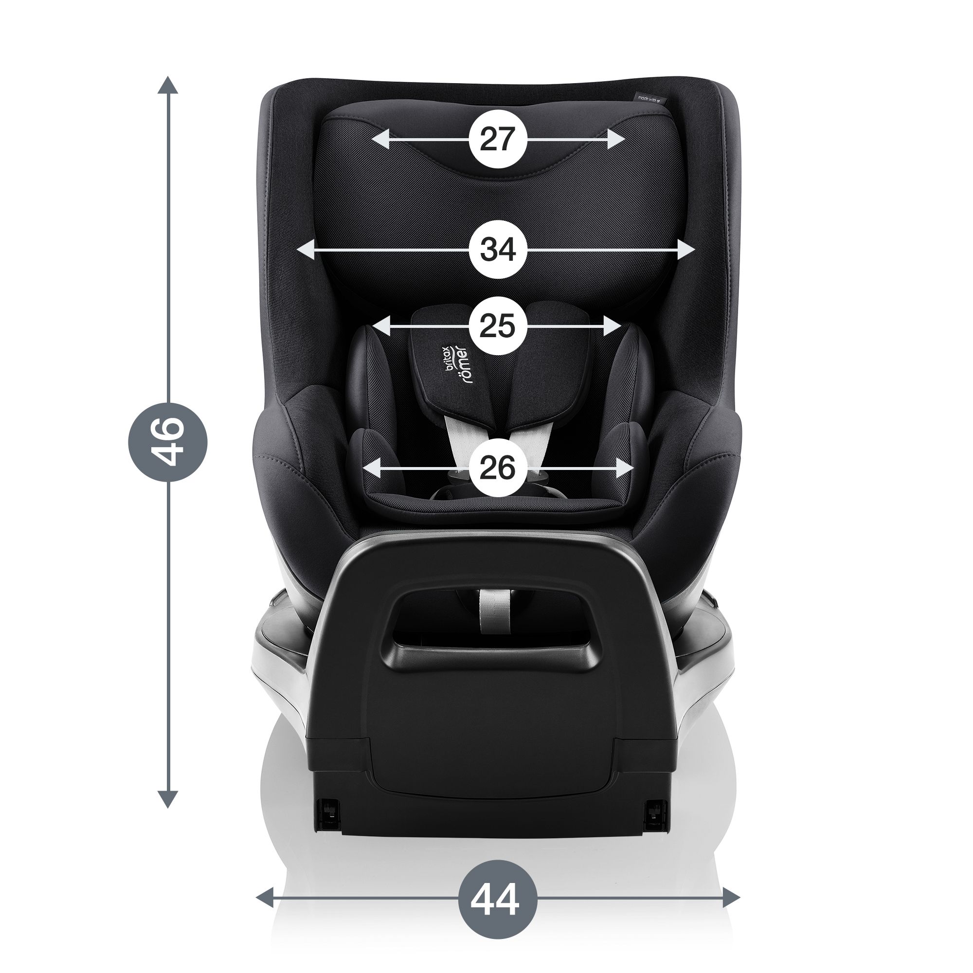 Автокресло Britax Roemer Dualfix Pro M Isofix 0+/1 (0-18 кг) - фото 10